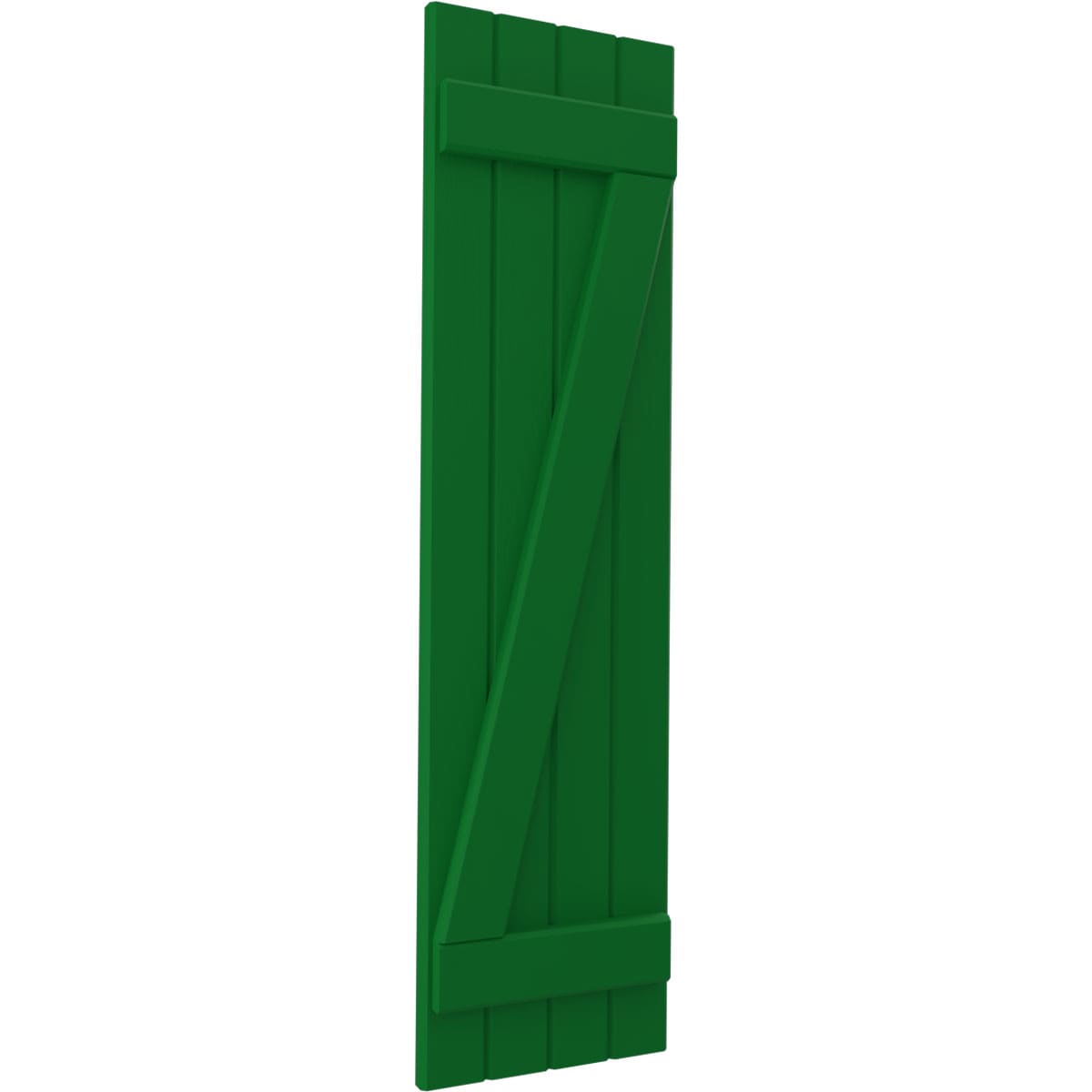 Ekena Millwork ARW102BB414X35HGH Exterior-Shutters - View #3