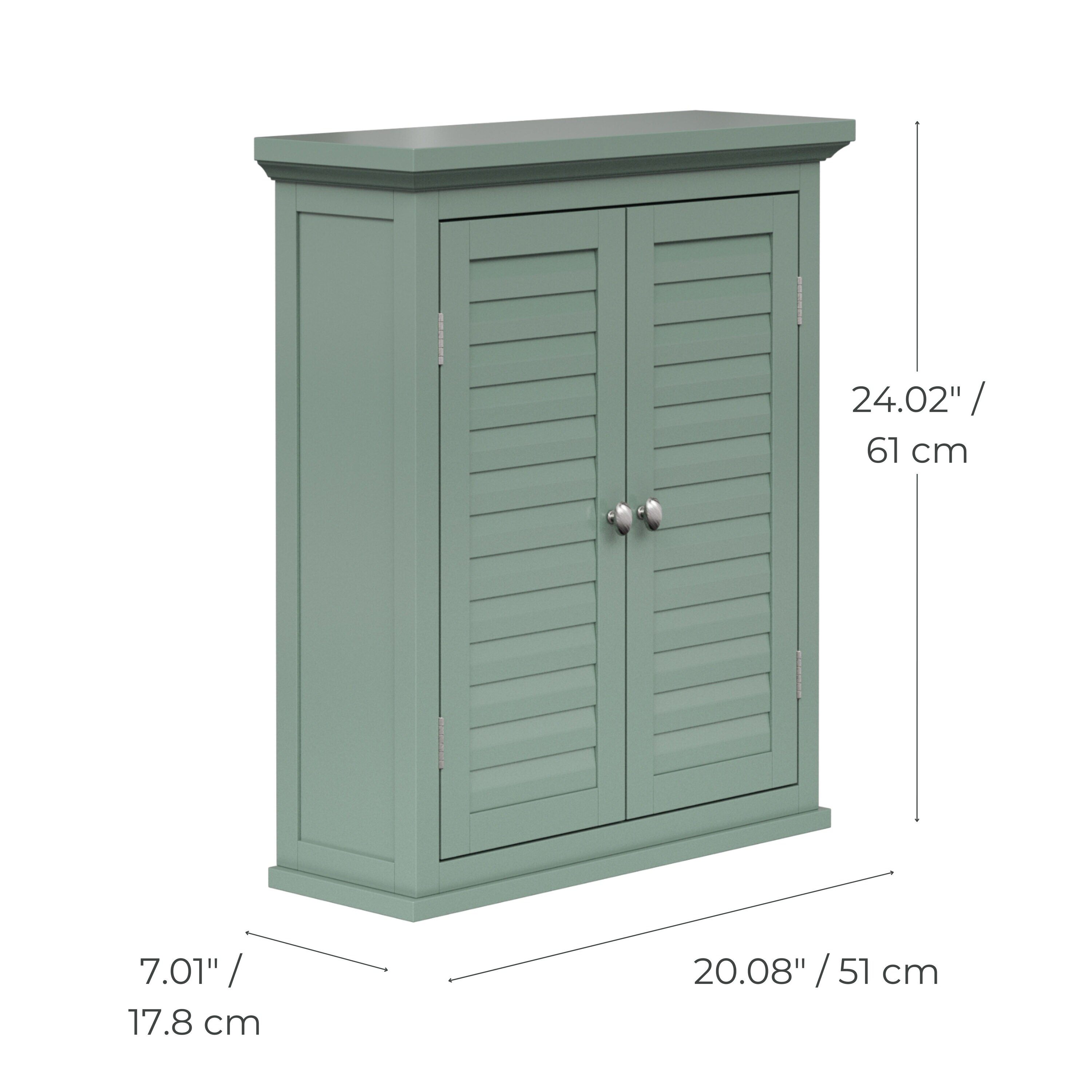 Teamson Home ELG-583SG Bathroom-Wall-Cabinets - View #5