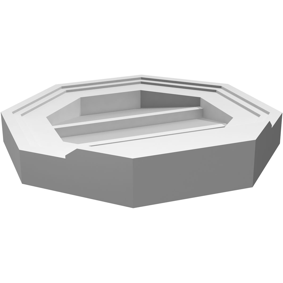 Ekena Millwork GVPOC12X1203SN Gable-Vents - View #5