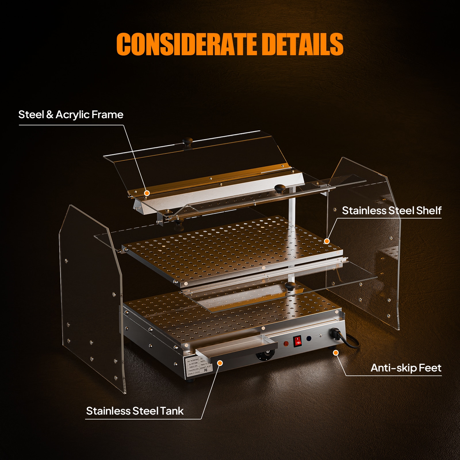 ROVSUN LS-G66000250 Buffet-Servers - View #5