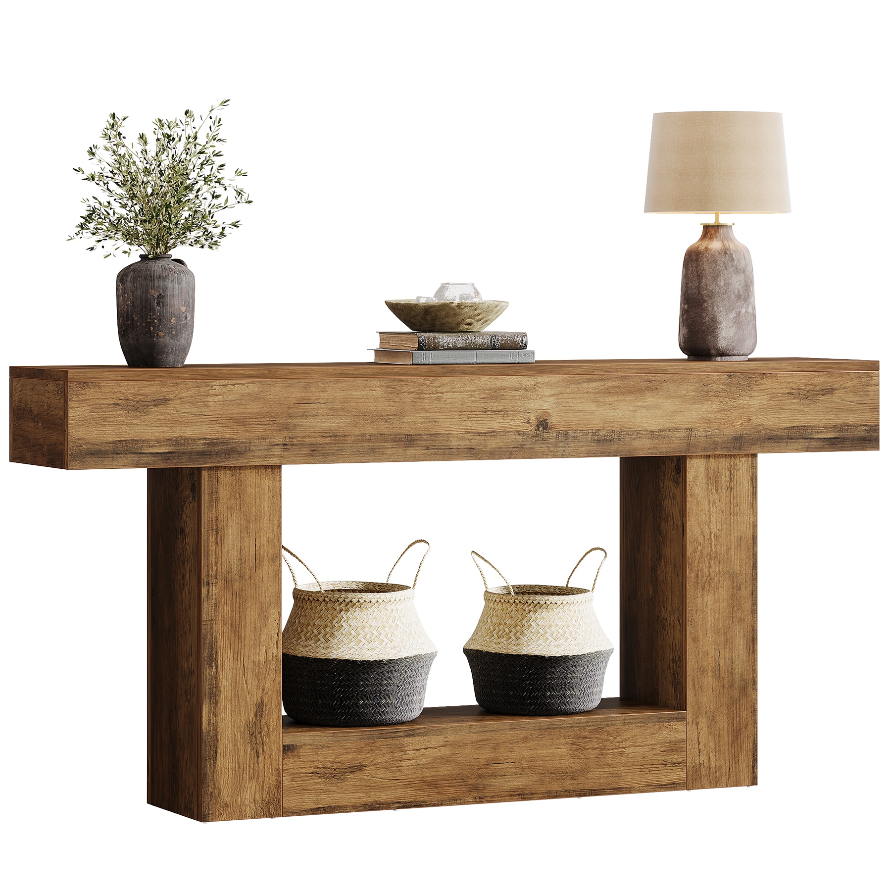 Tribesigns LWFD-RY0203 Console table Farmhouse Finished Console table