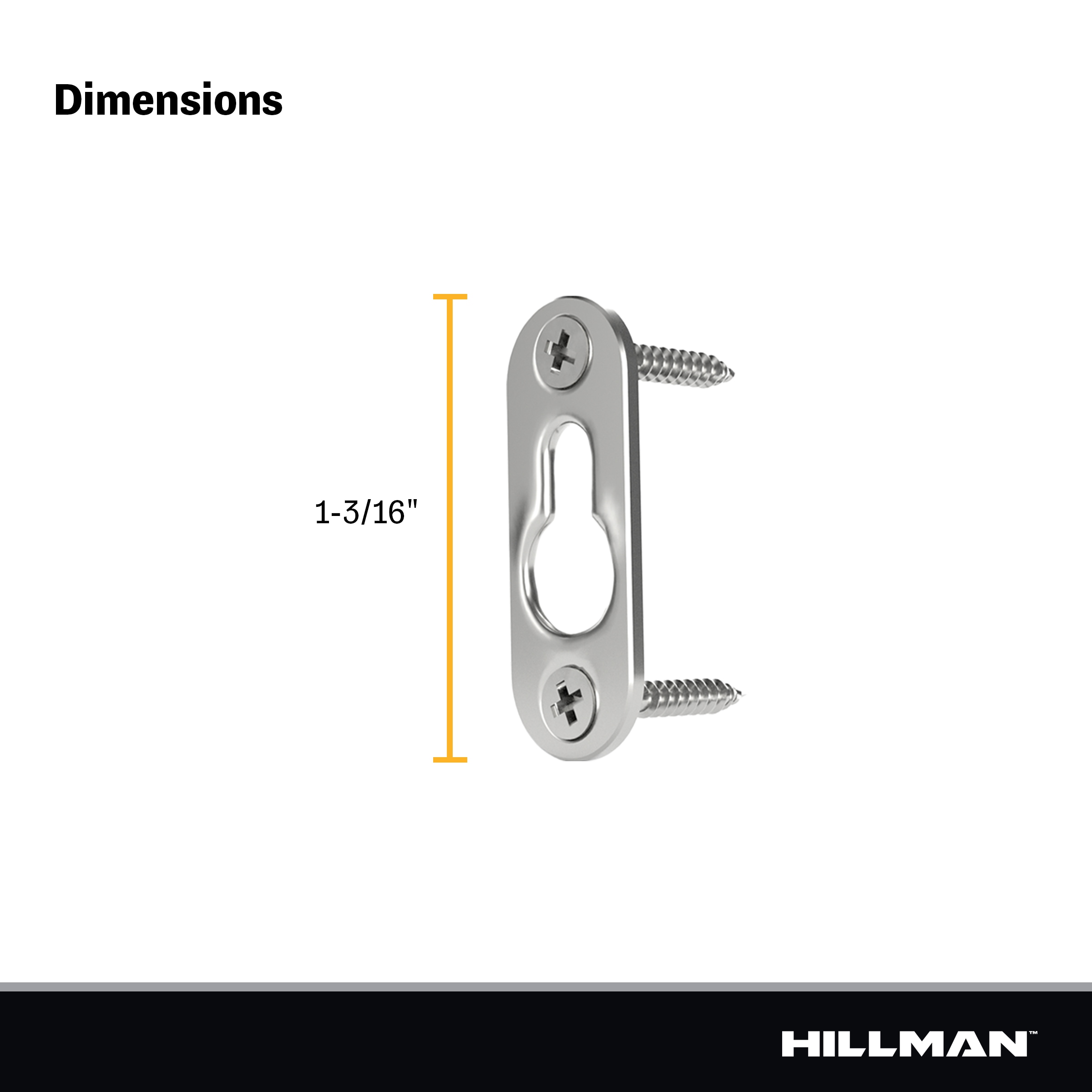 Hillman Slot/Without Slot Domestic Skeleton Key Single - Ace Hardware