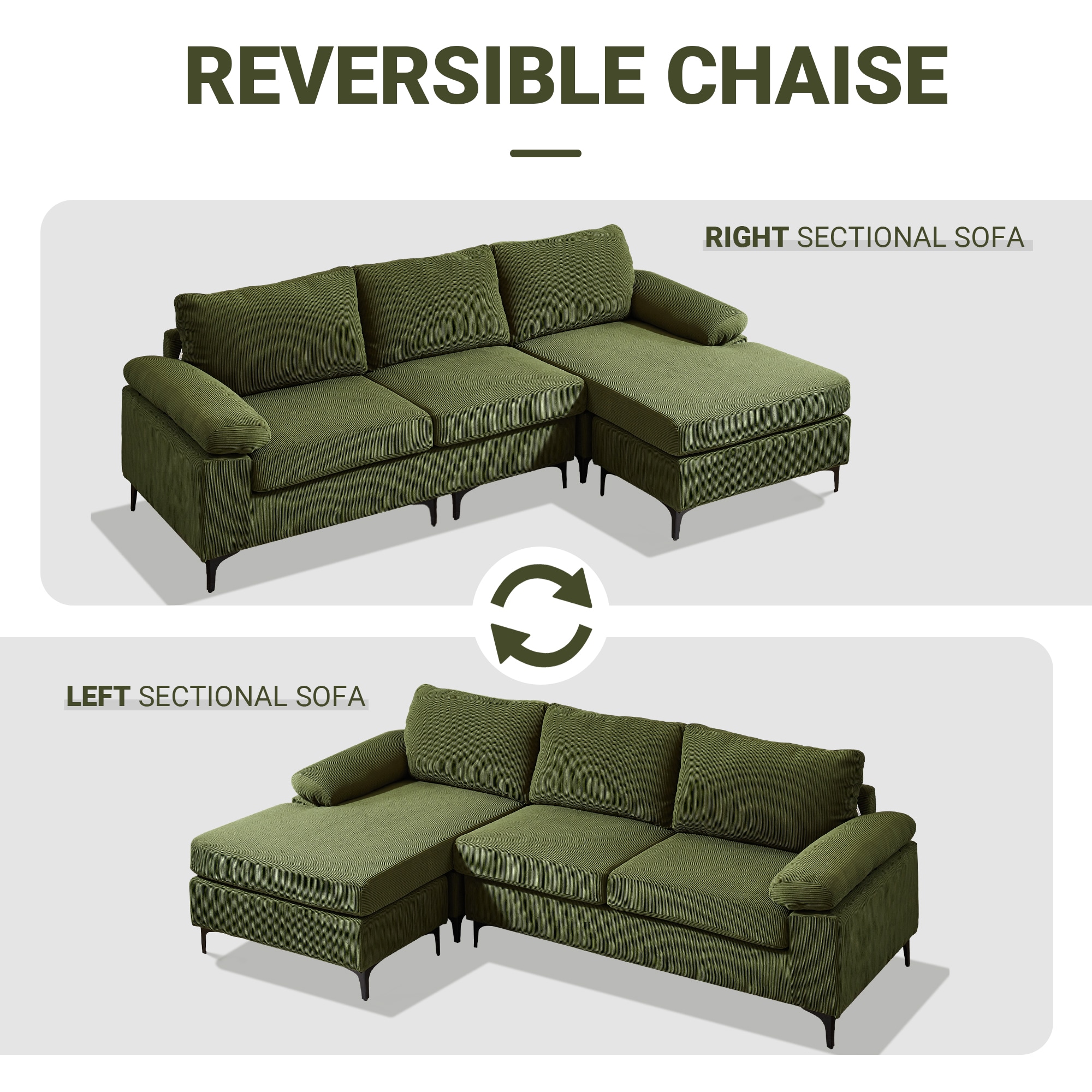 Pouuin SKM66 Sofas-Loveseats - View #3