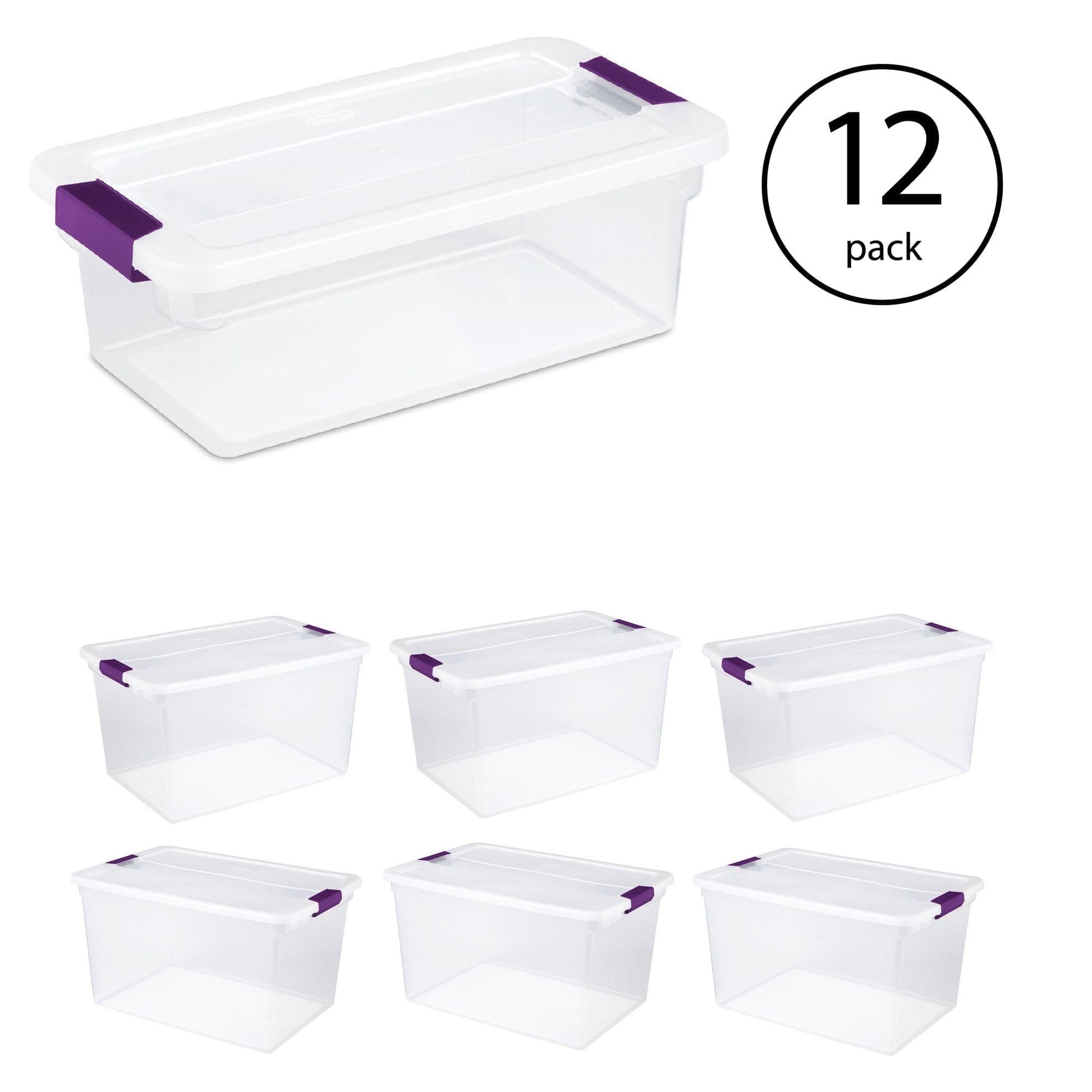 Best Buy: Sterilite Plastic Heavy Duty File Crate Stacking Storage  Containers 6 x 16939006