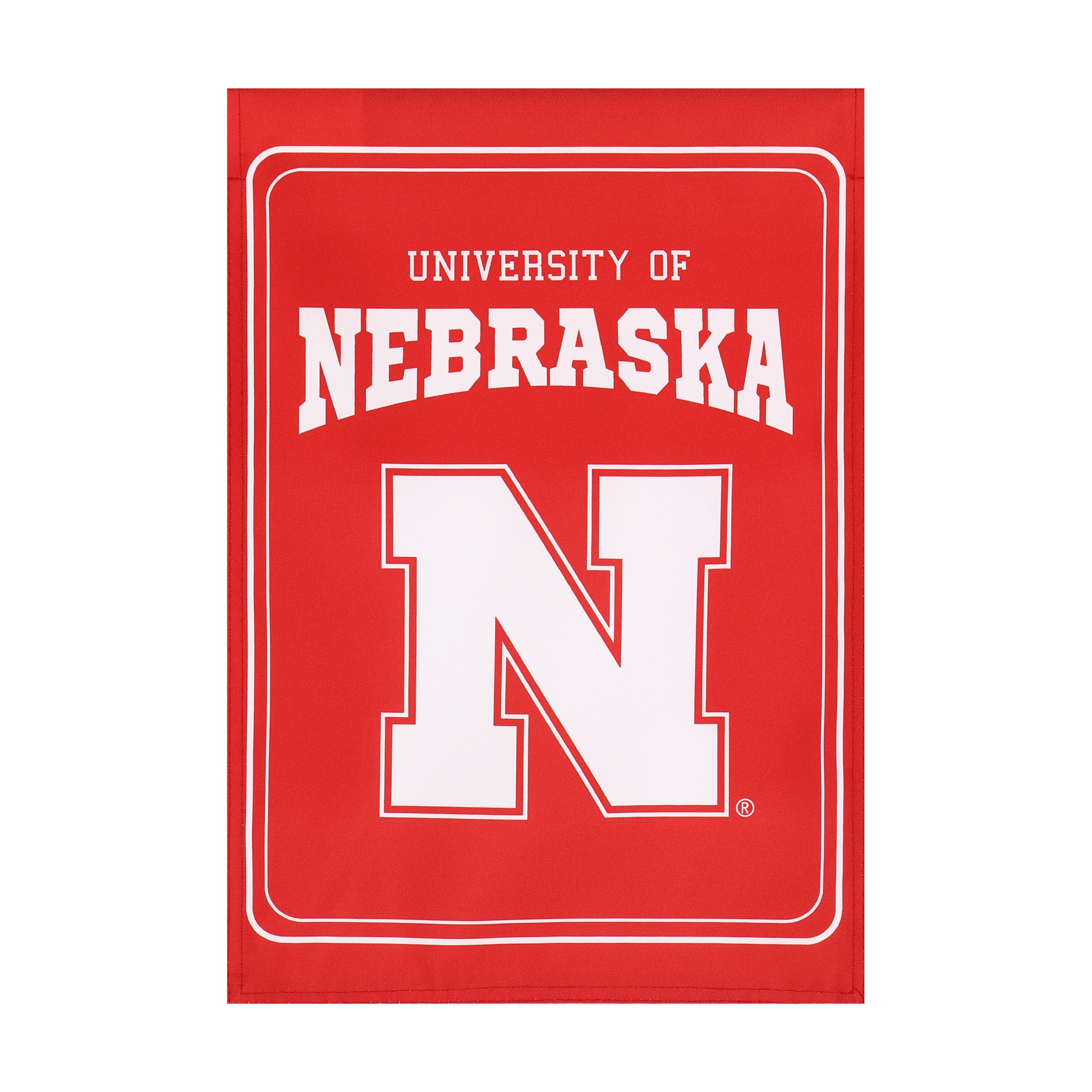 Evergreen ZLW14L949 1-ft W x 1.5-ft H Nebraska Cornhuskers Garden flag