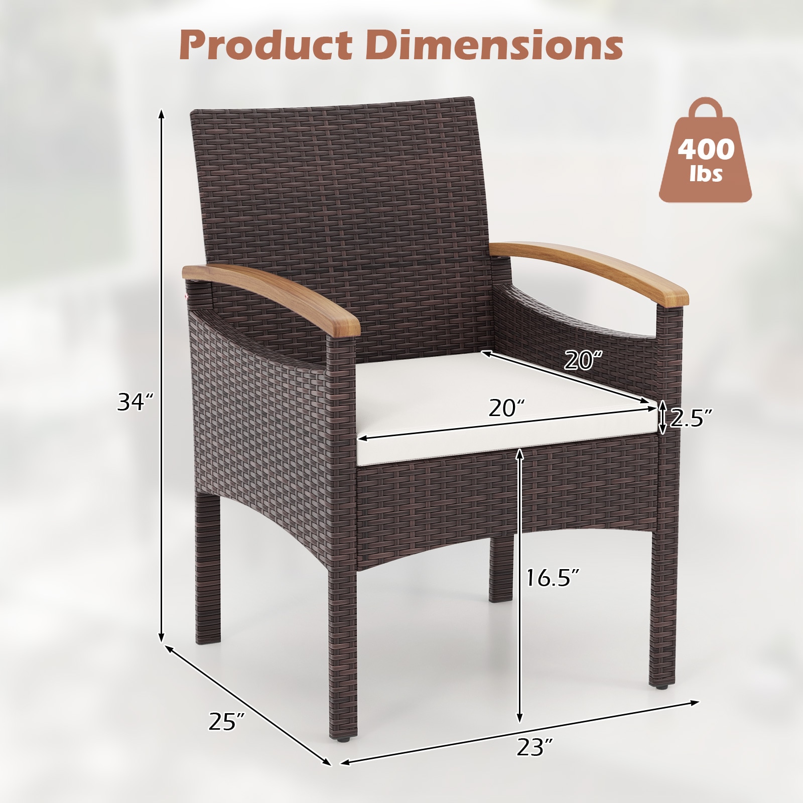 Slickblue D-CO-4-HW67527WH Patio-Chairs - View #8