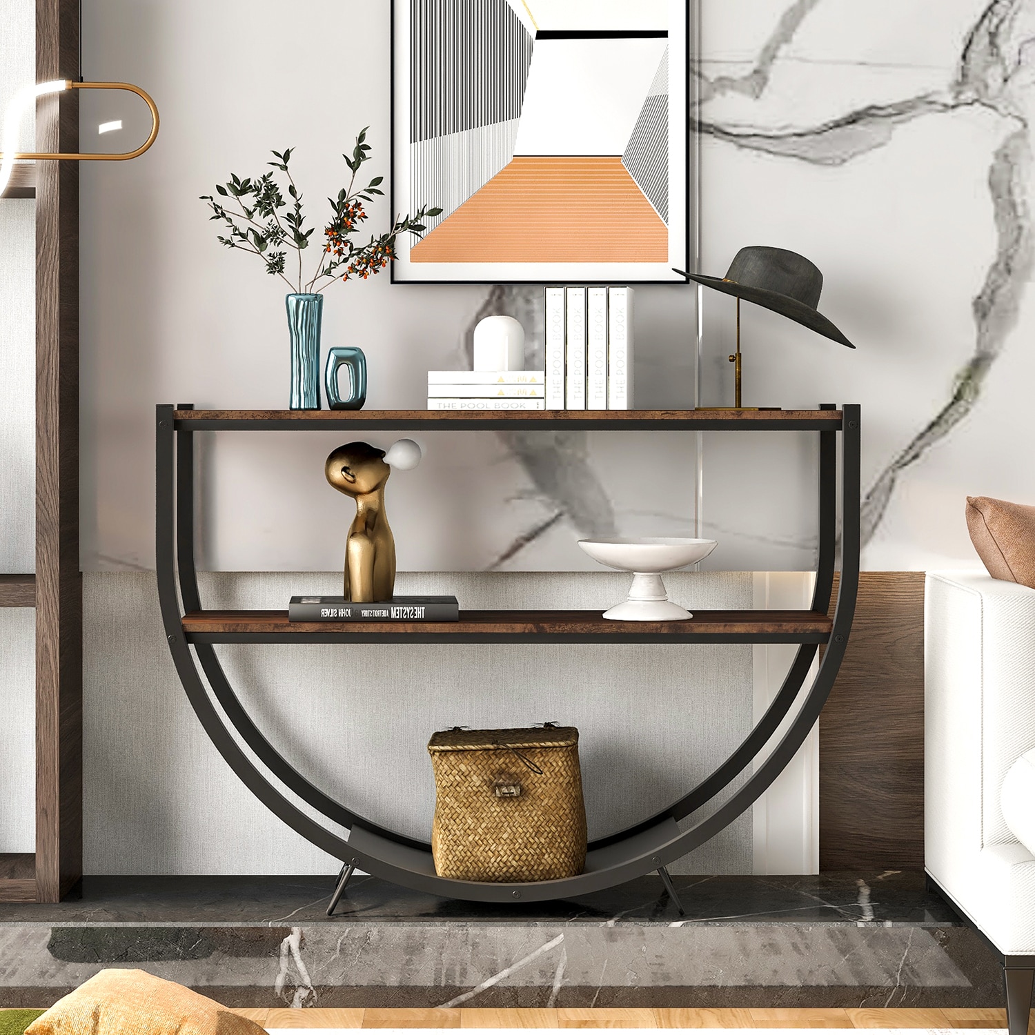 Mondawe OR-W8973B-TR Console-Sofa-Tables - View #2