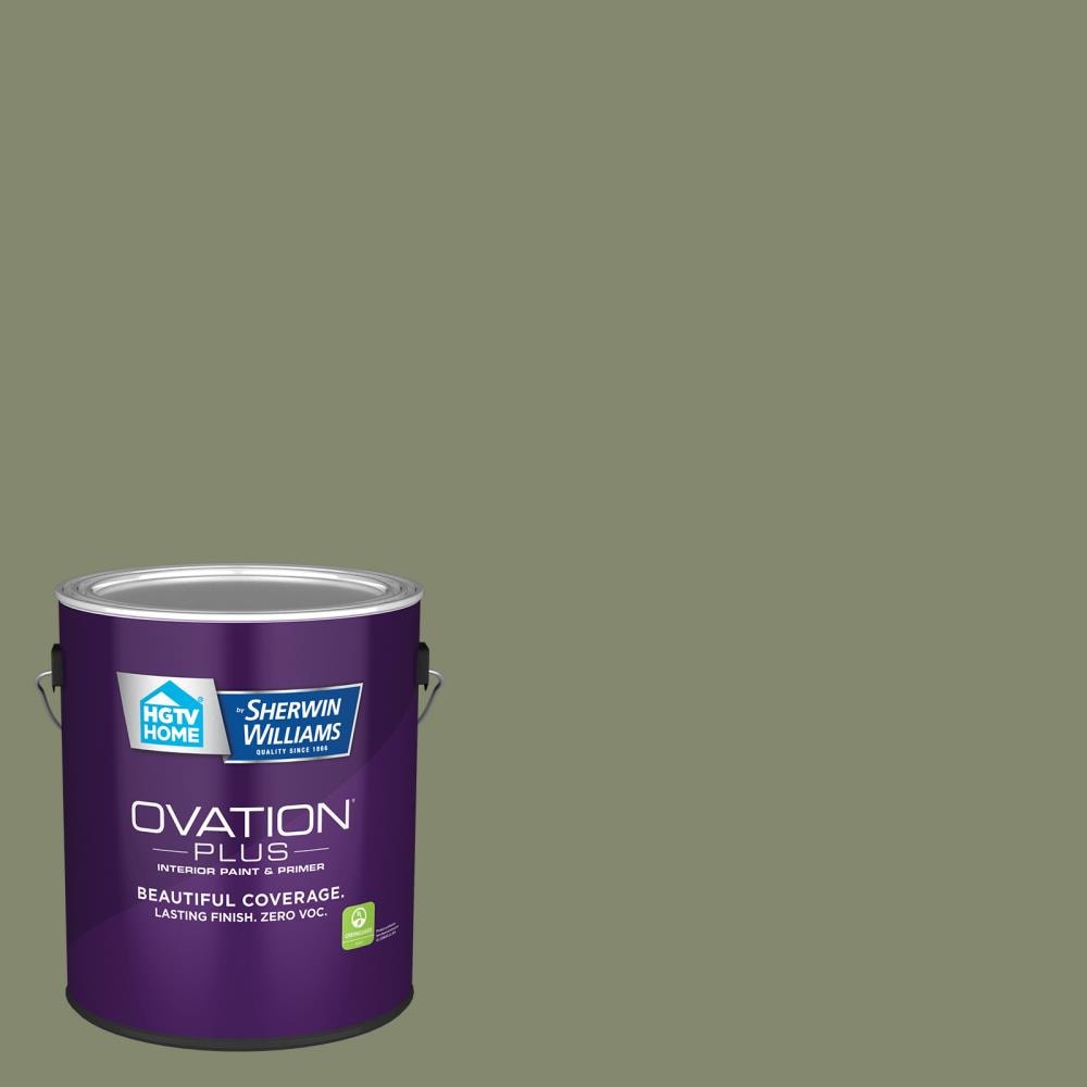 HGTV HOME by Sherwin-Williams 6001-4B-2557218 Ovation Plus Satin Native Henna 6001-4B   Latex Interior Paint Paint + Primer ( 1-gallon )
