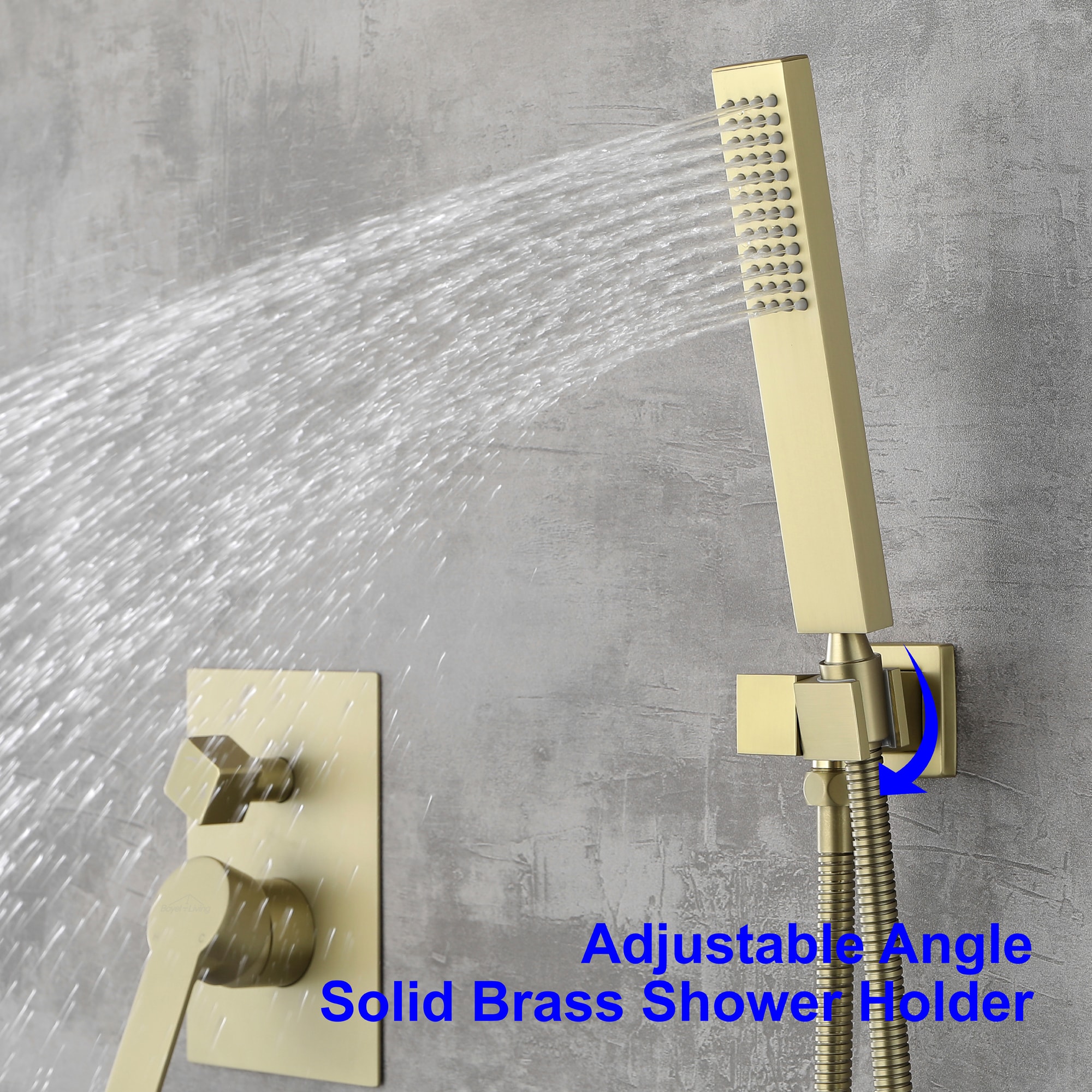 CASAINC CS3523-10BG Showerhead-Bar-Panels - View #7