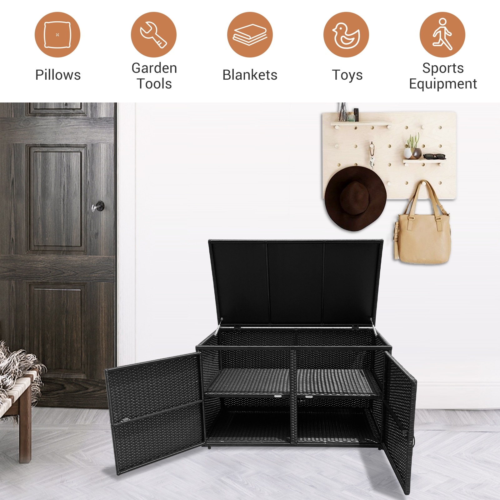 WELLFOR OUS62862DK Small-Outdoor-Storage - View #9