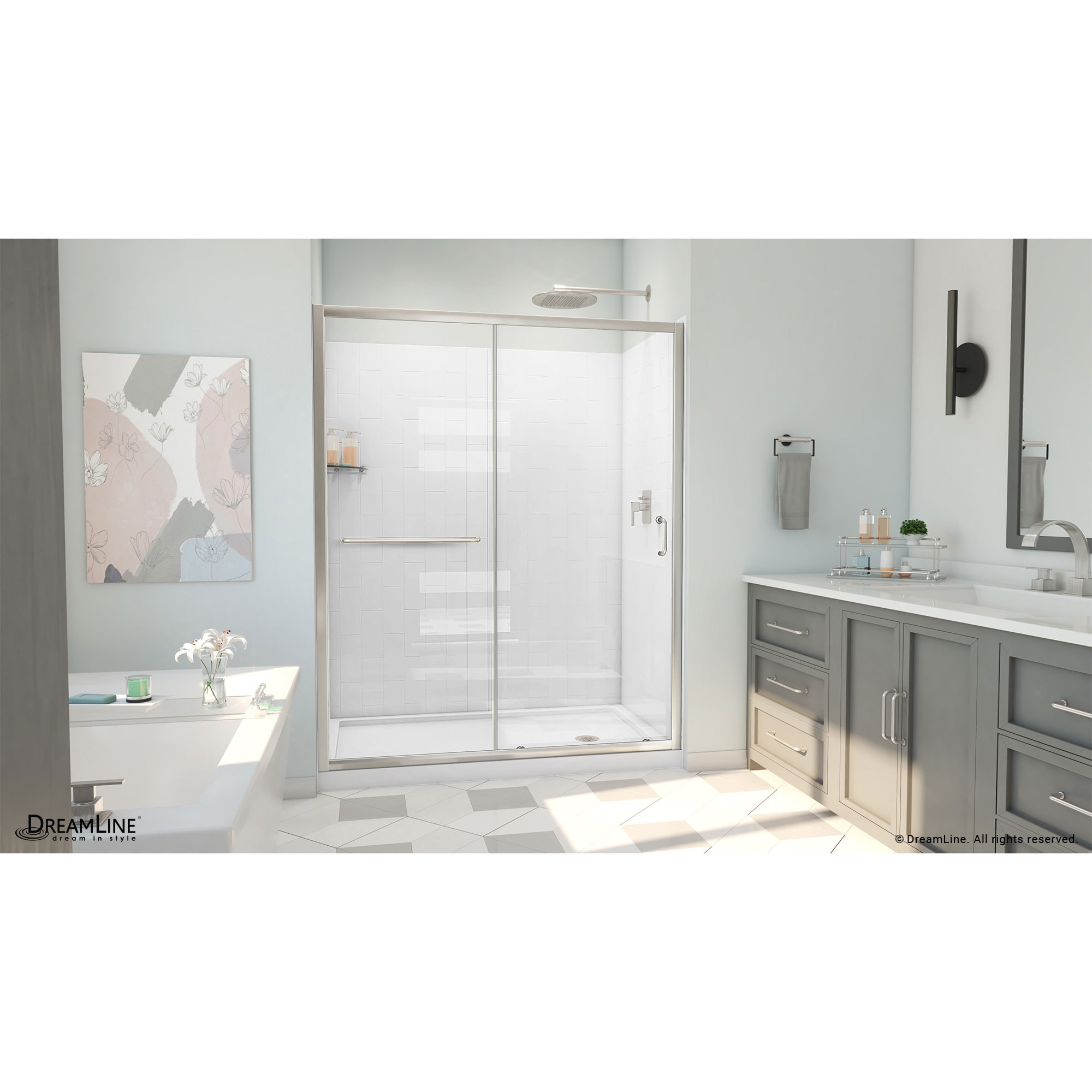 DreamLine D2096032XXR0004 Alcove-Shower-Kit - View #3