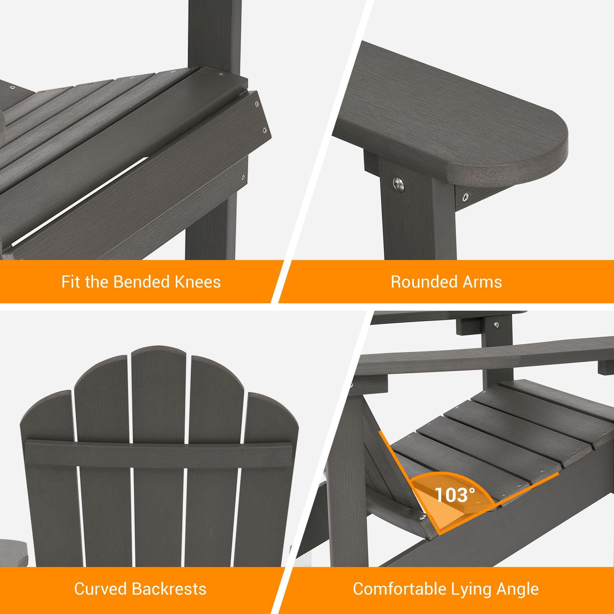 Sonkuki SD-AD-35GY-2 Patio-Chairs - View #5