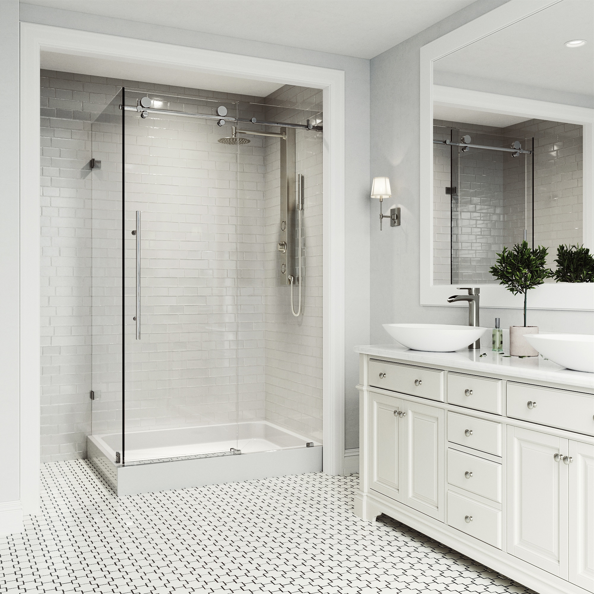 VIGO VG6053CHCL48WR Alcove-Shower-Kit - View #3