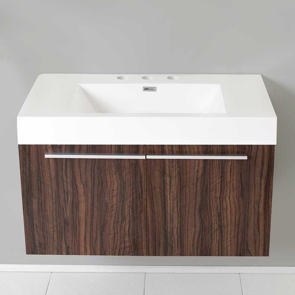 Fresca FCB8090GW-I Bath-Vanity-Combo - View #10