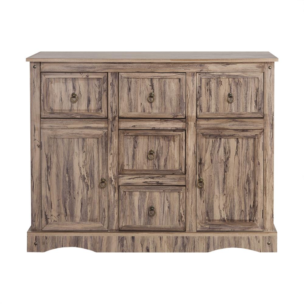 Elegant Home Fashions ELG-648 Simplicity Traditional Wren Maple Wood Maple Sideboard