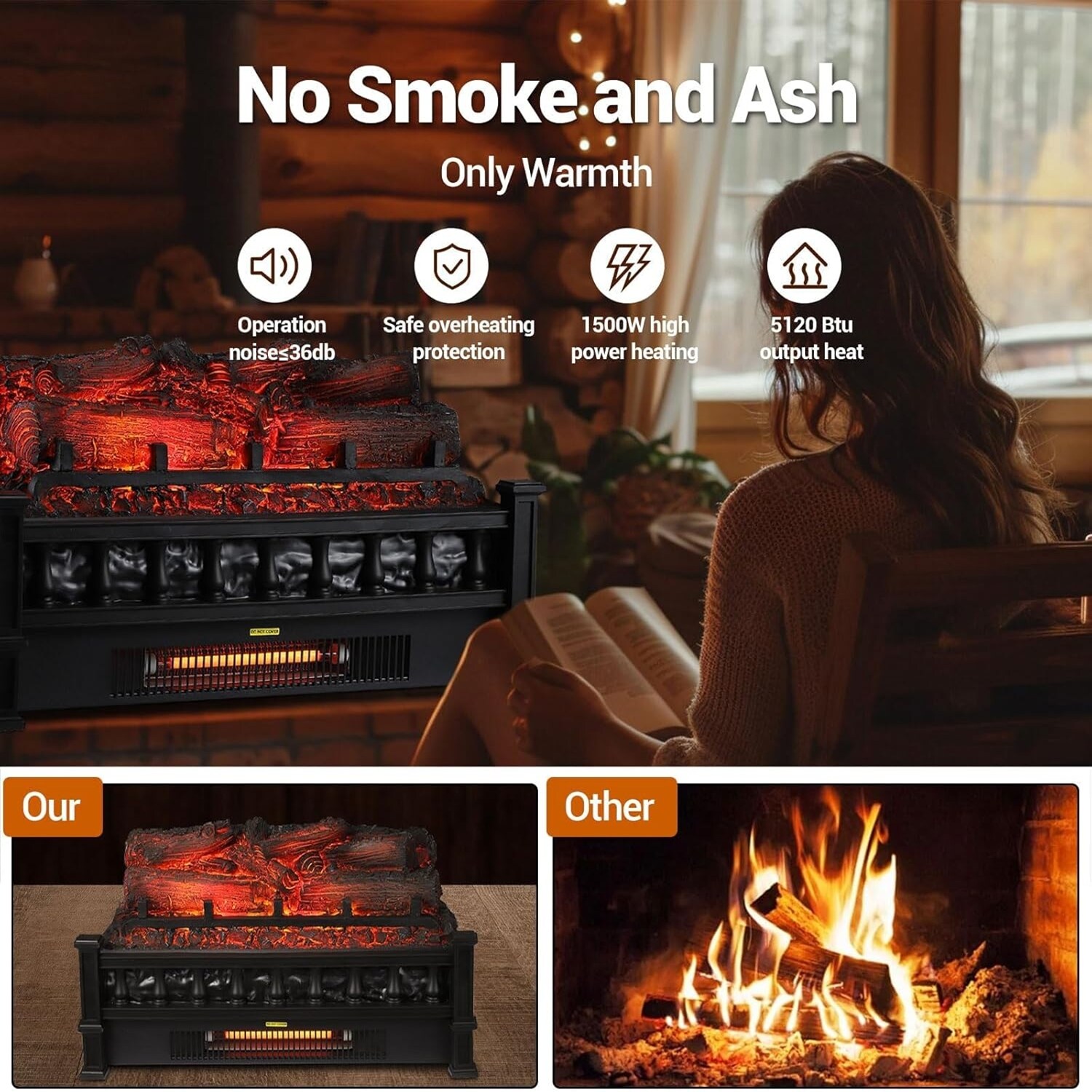 Qeetex LSHQQPHO-16PA4HKU Electric-Fireplaces - View #7