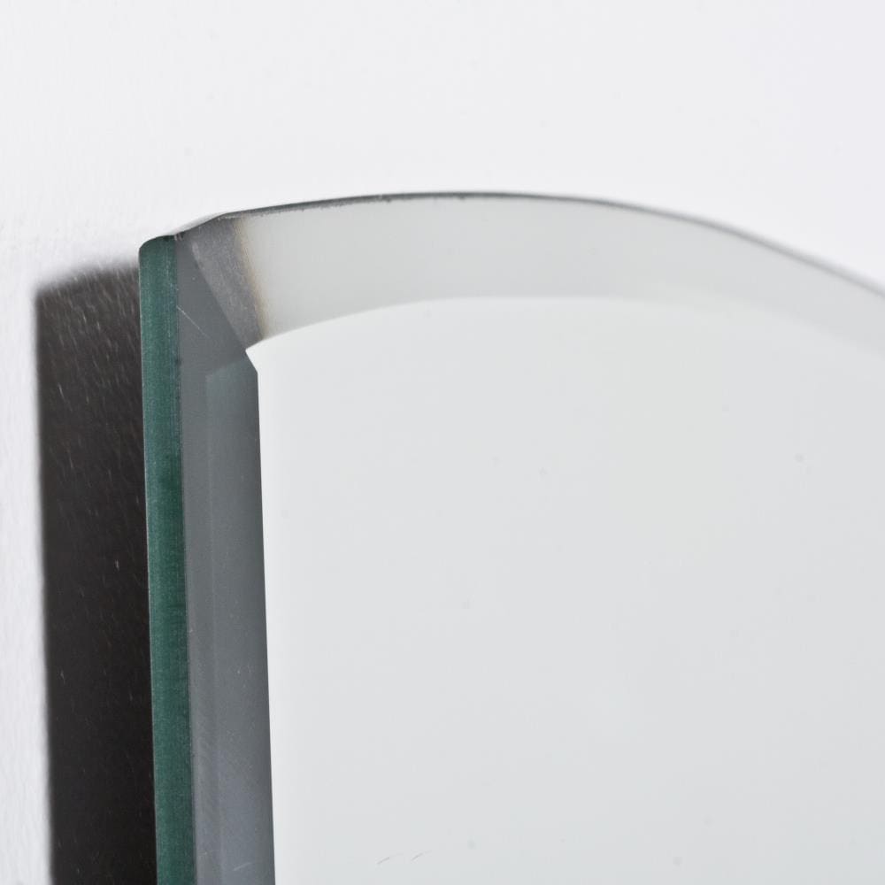 Elegant Arch Frameless Vanity Mirror with Beveled Edge