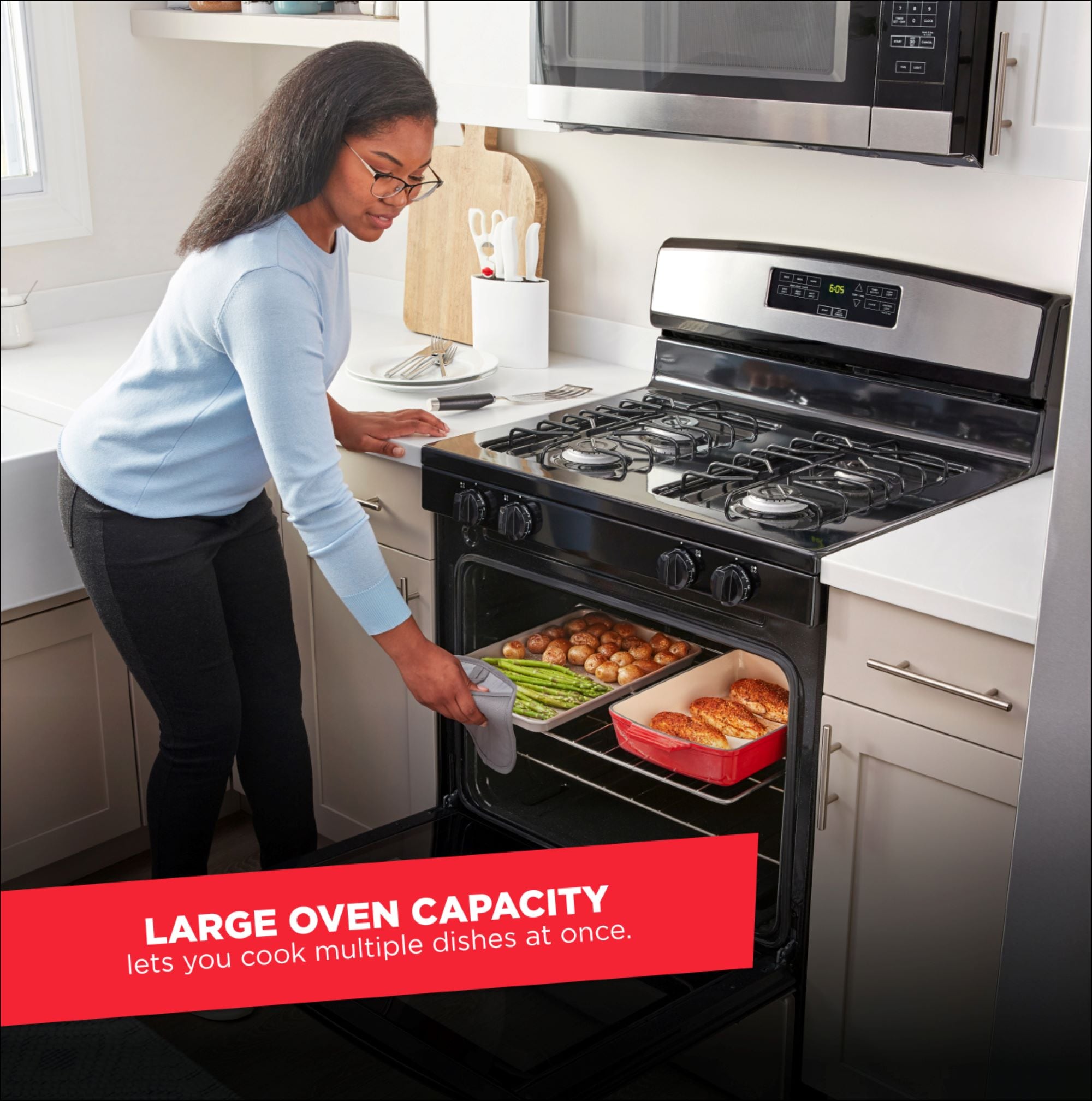 Amana AGR6303MMB Freestanding-Gas-Ranges - View #3