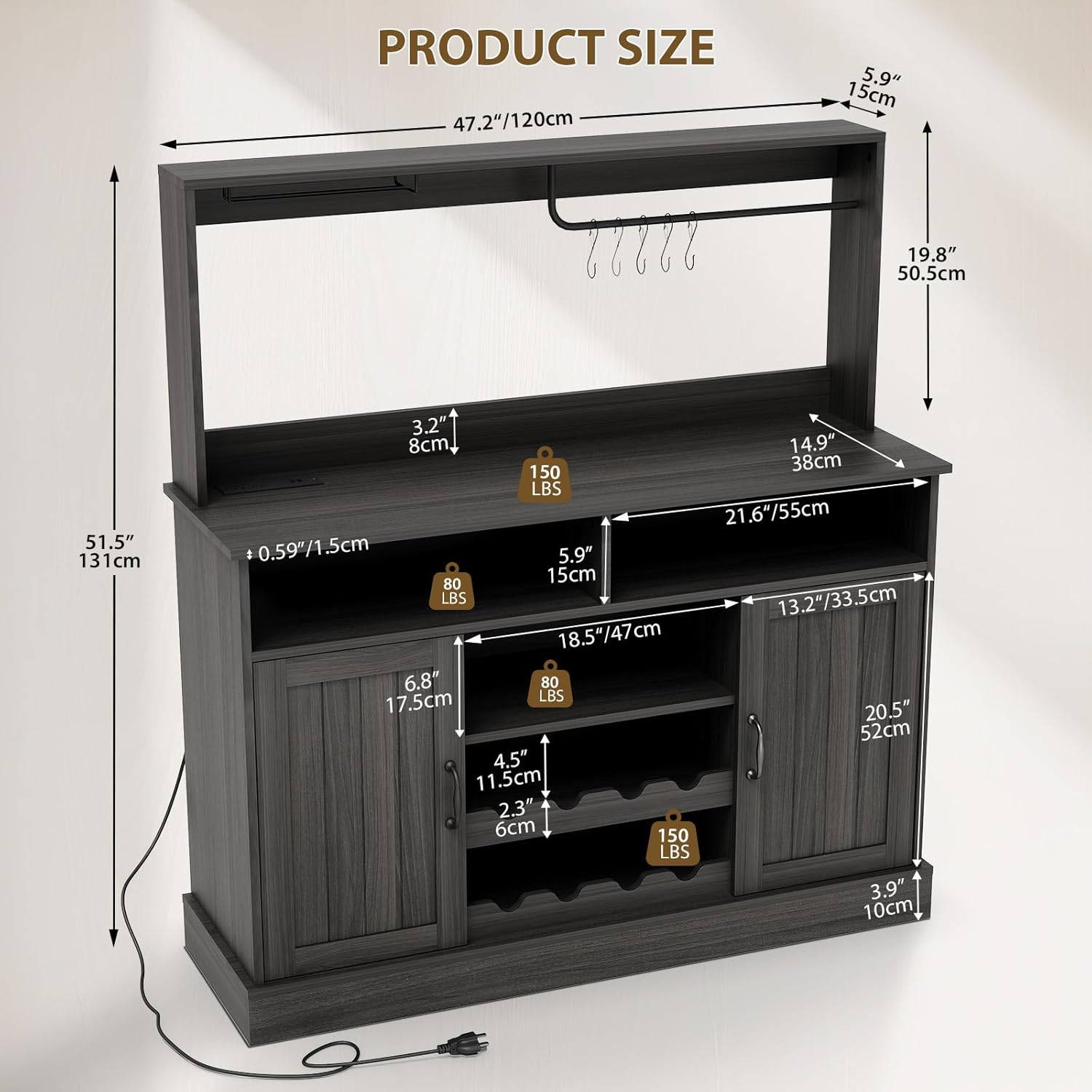 Qeetex LHF-JG-B1J05 Home-Bars - View #2
