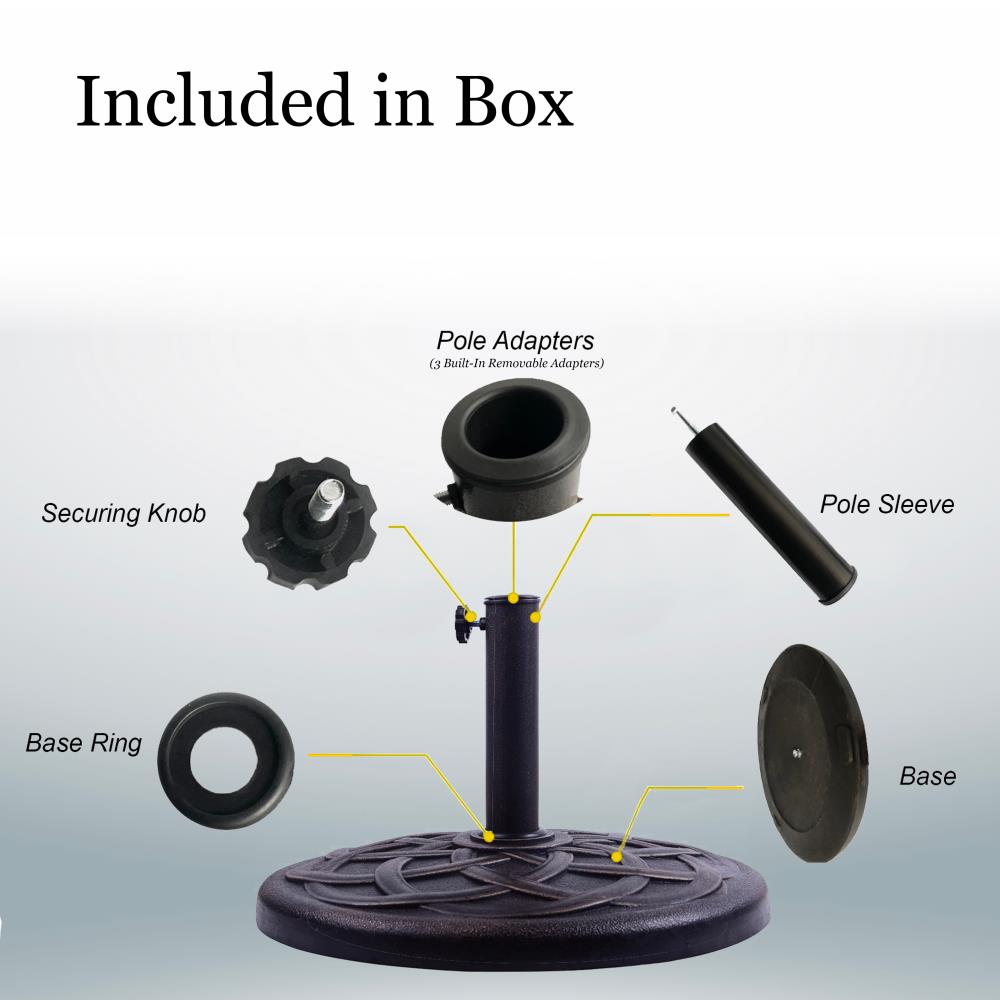 Backyard Expressions 911554 Umbrella-Bases - View #3
