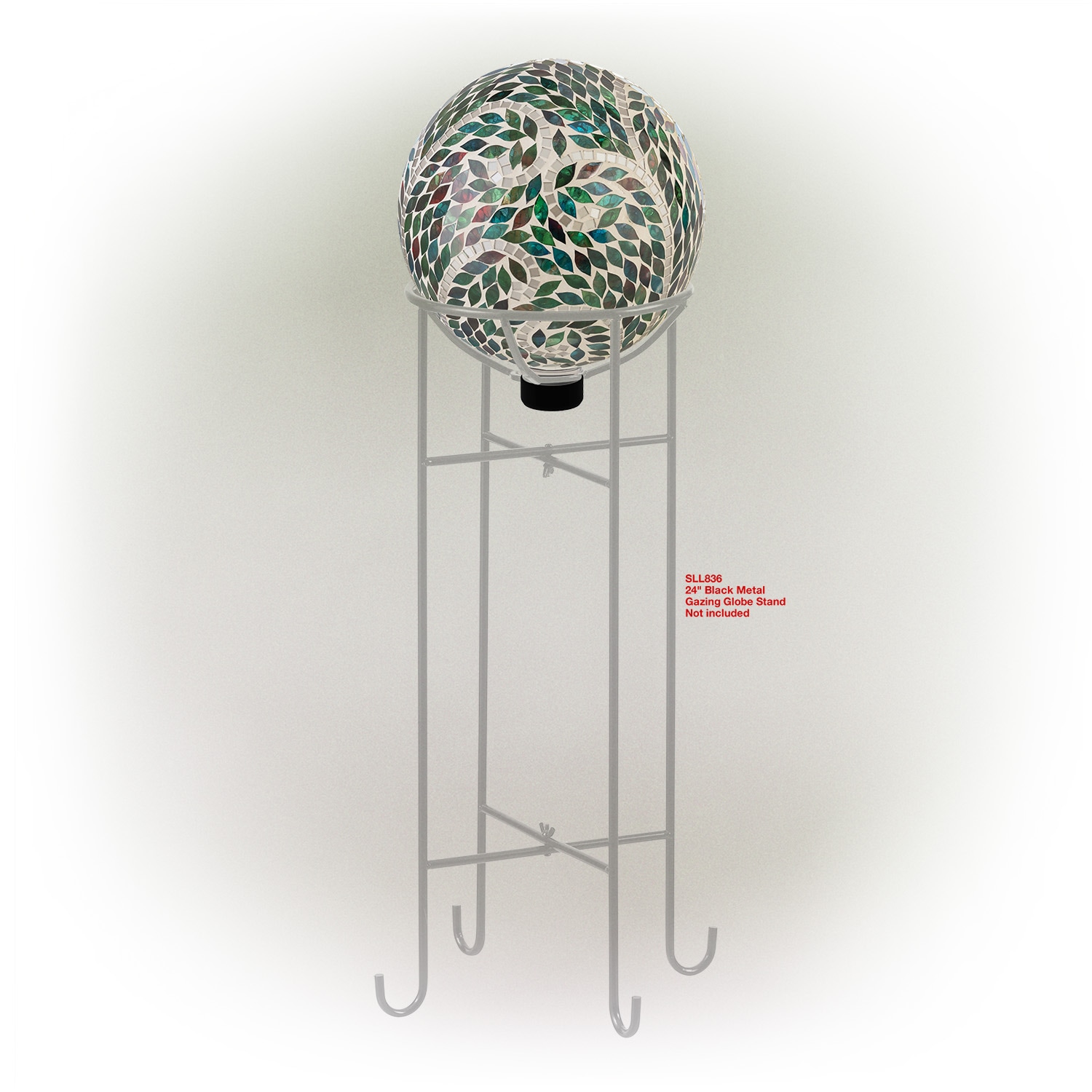 Alpine Corporation HGY286 Gazing-Ball-Stand - View #10
