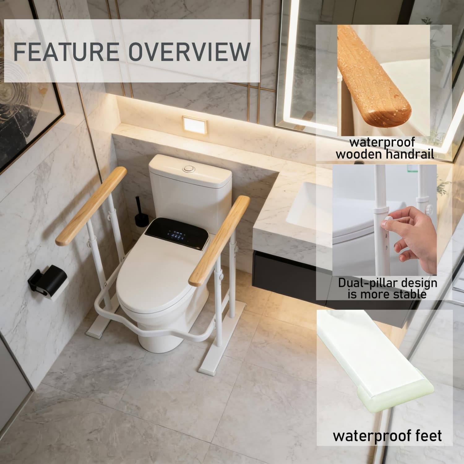 Angel Sar L2ZQYA702BSA03 Bath-Safety-Accessories - View #4