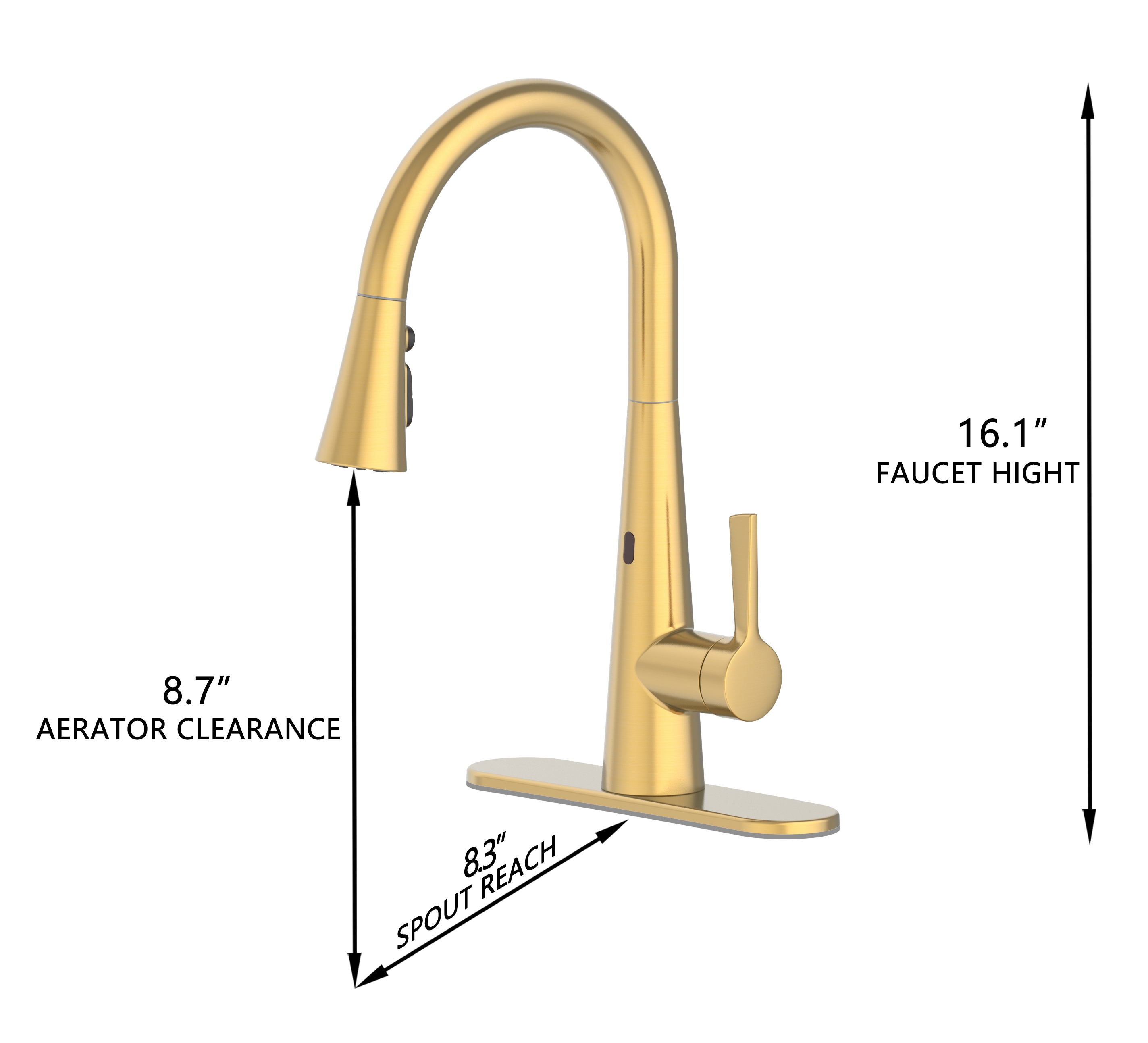 allen + roth 67947W-134408 Kitchen-Faucets - View #4