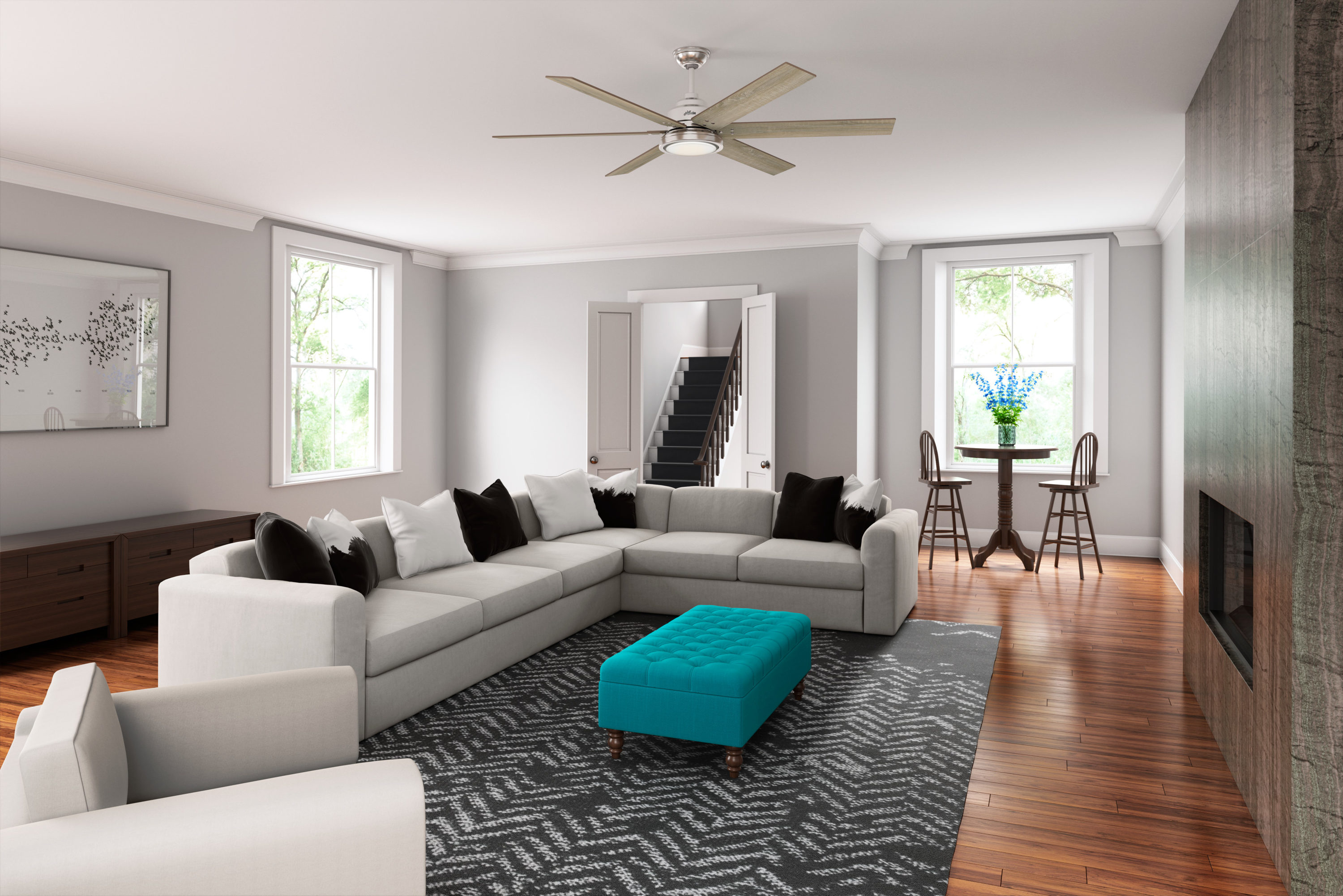 Hunter 59398 Ceiling-Fans - View #3