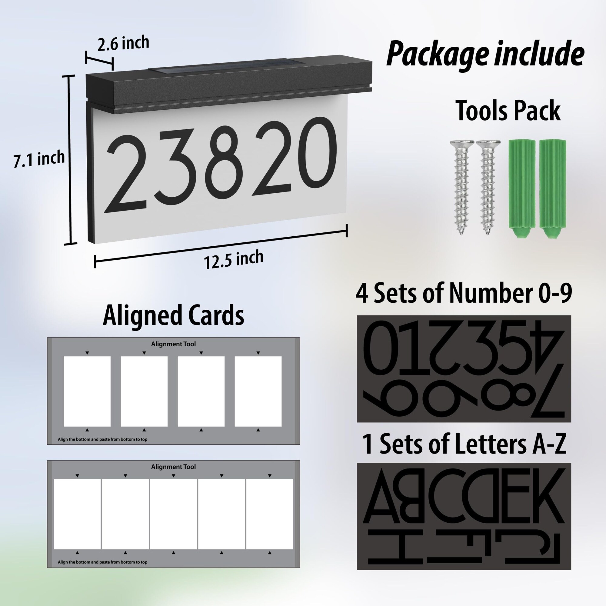Vrbgify LVG0817V052 Signs-Letters-Numbers - View #5