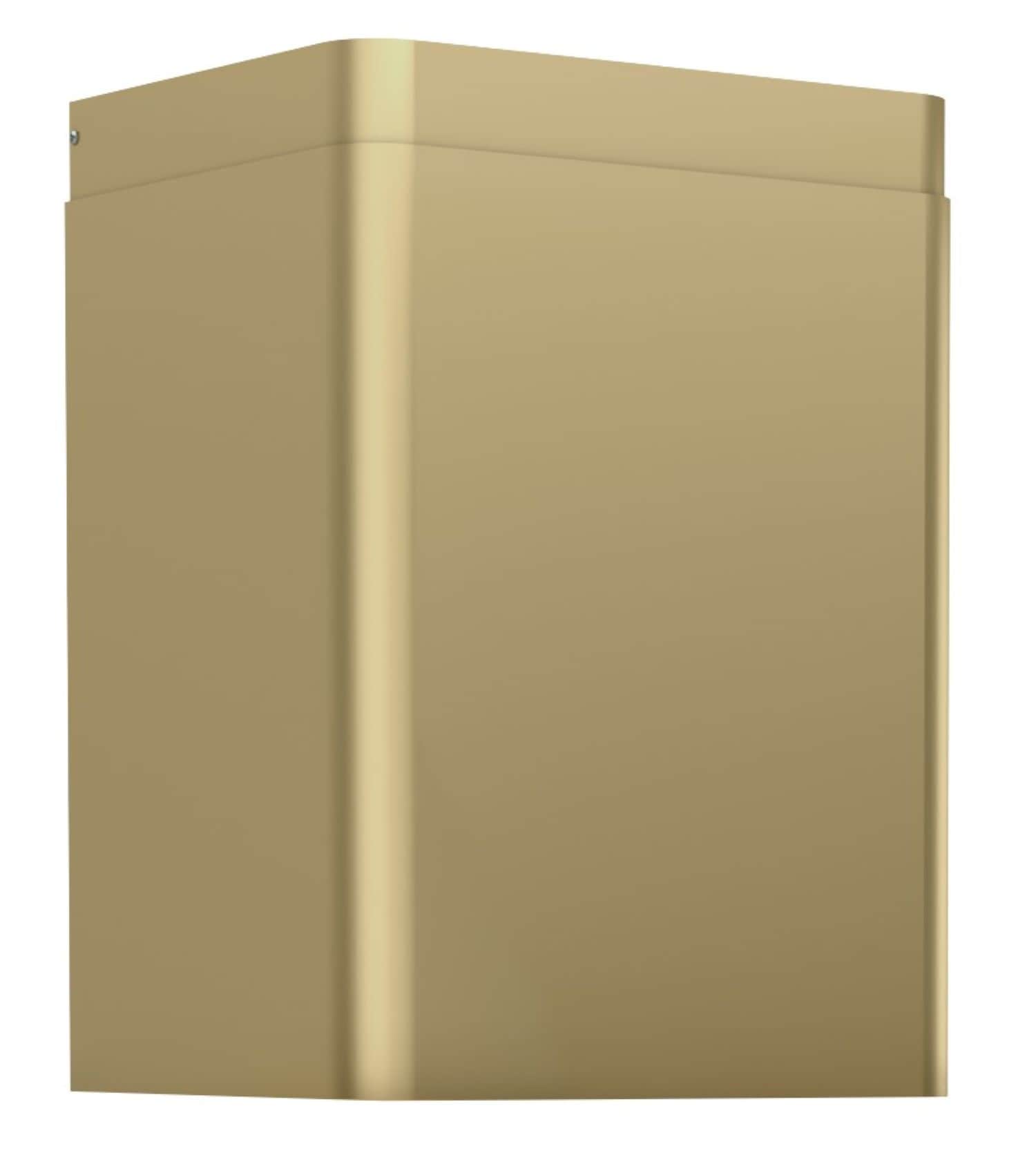 Zephyr Z1C-00MESG Wall-Mounted range hood Flue extension Satin Gold