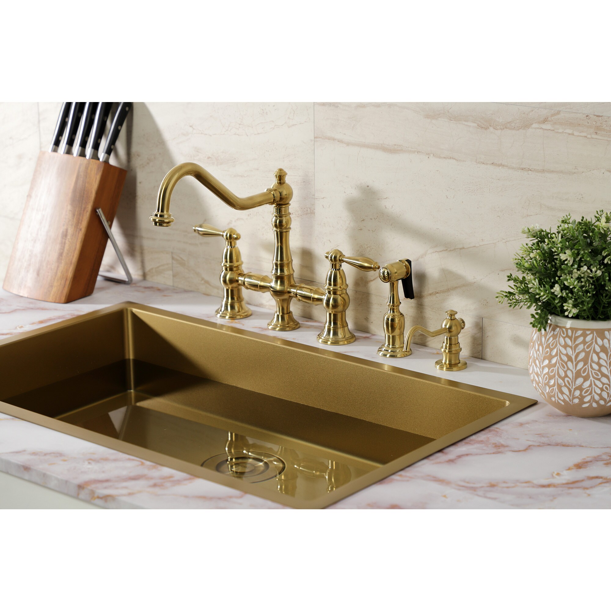 Kingston Brass WLKS3277ALBS Kitchen-Faucets - View #6