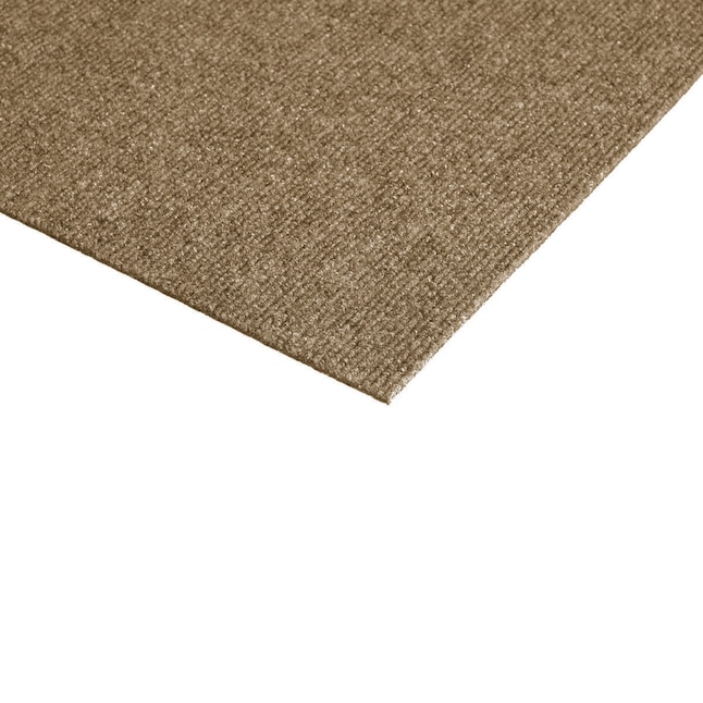 Varna 16-Pack 18-in Chestnut Pattern Peel-and-Stick Carpet Tile Varna 16-Pack 18-in Chestnut Pattern Peel-and-Stick Carpet Tile
