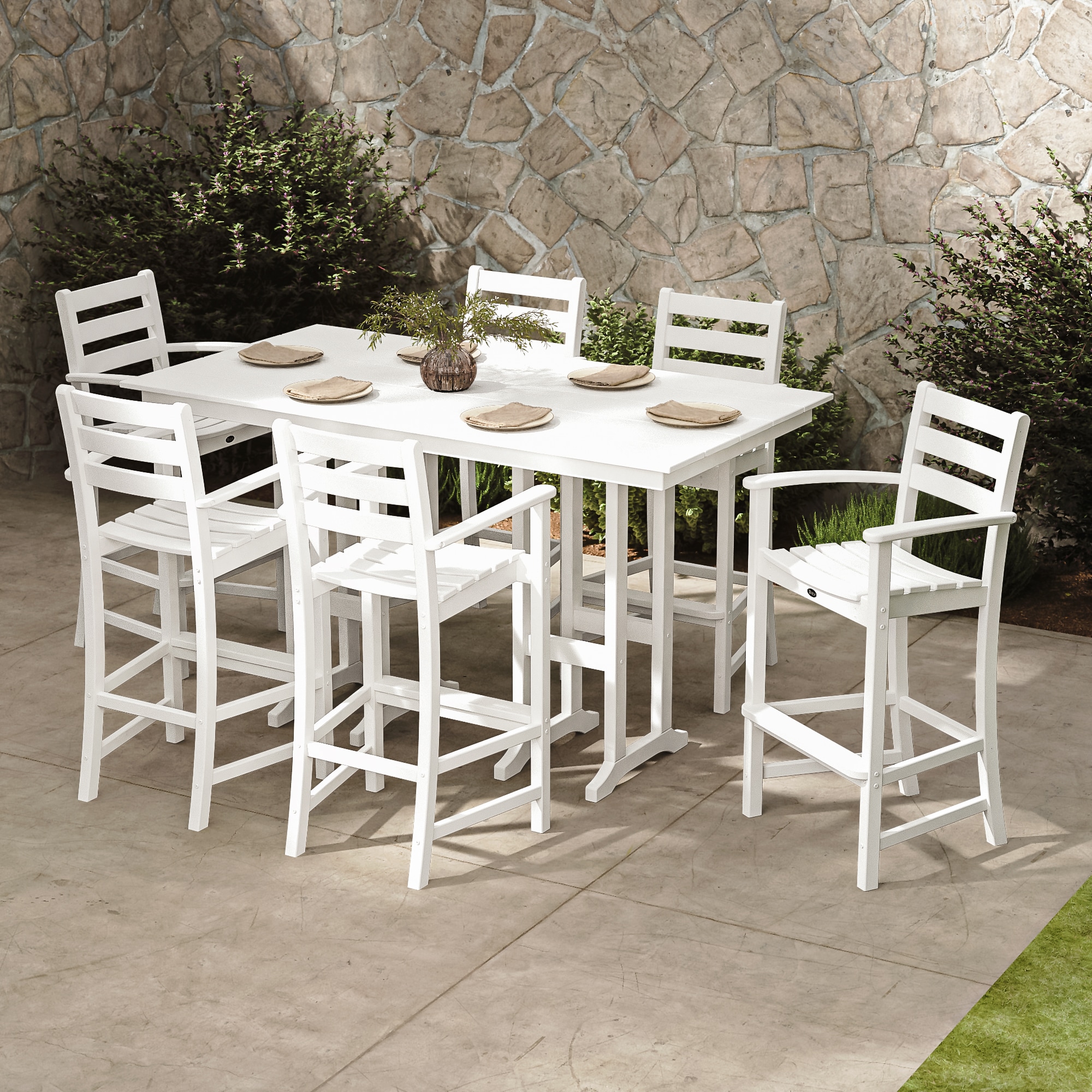 Trex Outdoor Furniture TXFBT3772CW Patio-Tables - View #6
