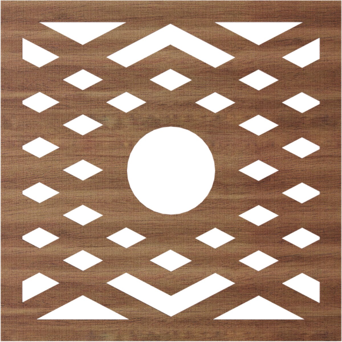 Ekena Millwork CMWP34X34X0250CHWA Ceiling-Medallions - View #4