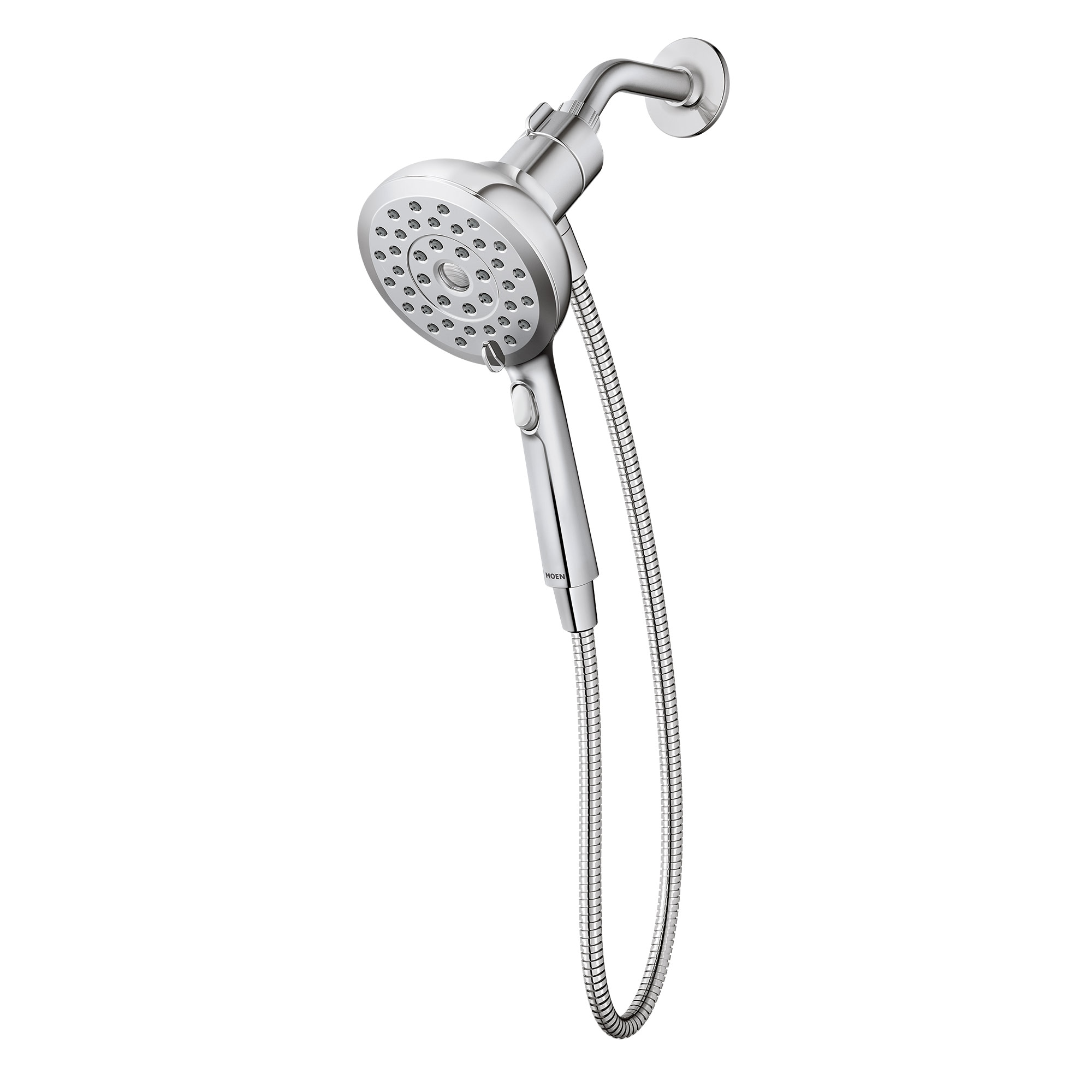 Moen 220H2 Verso 8 -Spray Chrome 5-in Handheld Shower Head 2.5 GPM