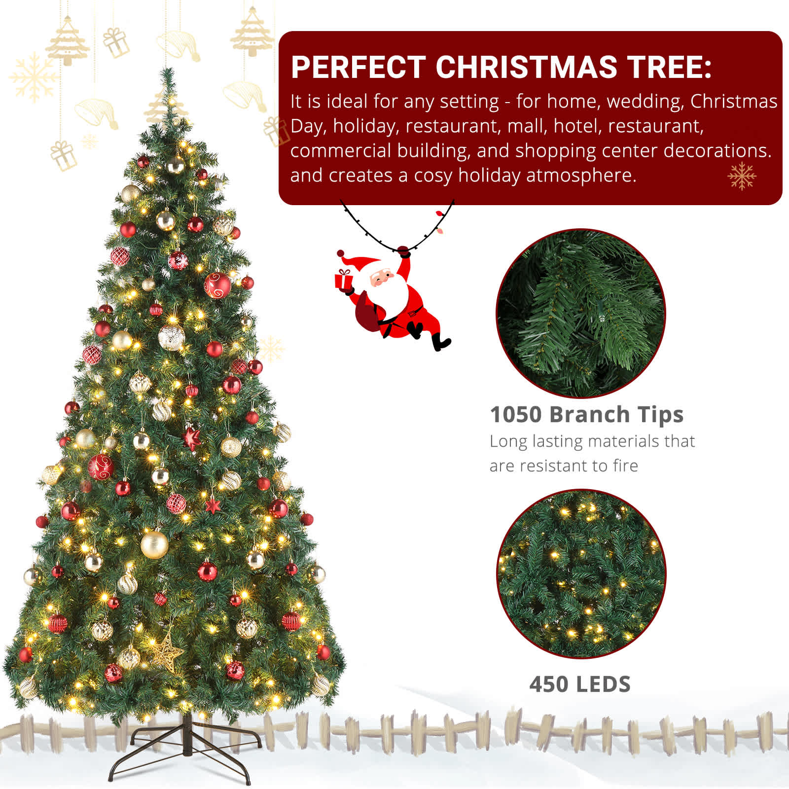 Choco Moon 6219035188261 Artificial-Christmas-Trees - View #5