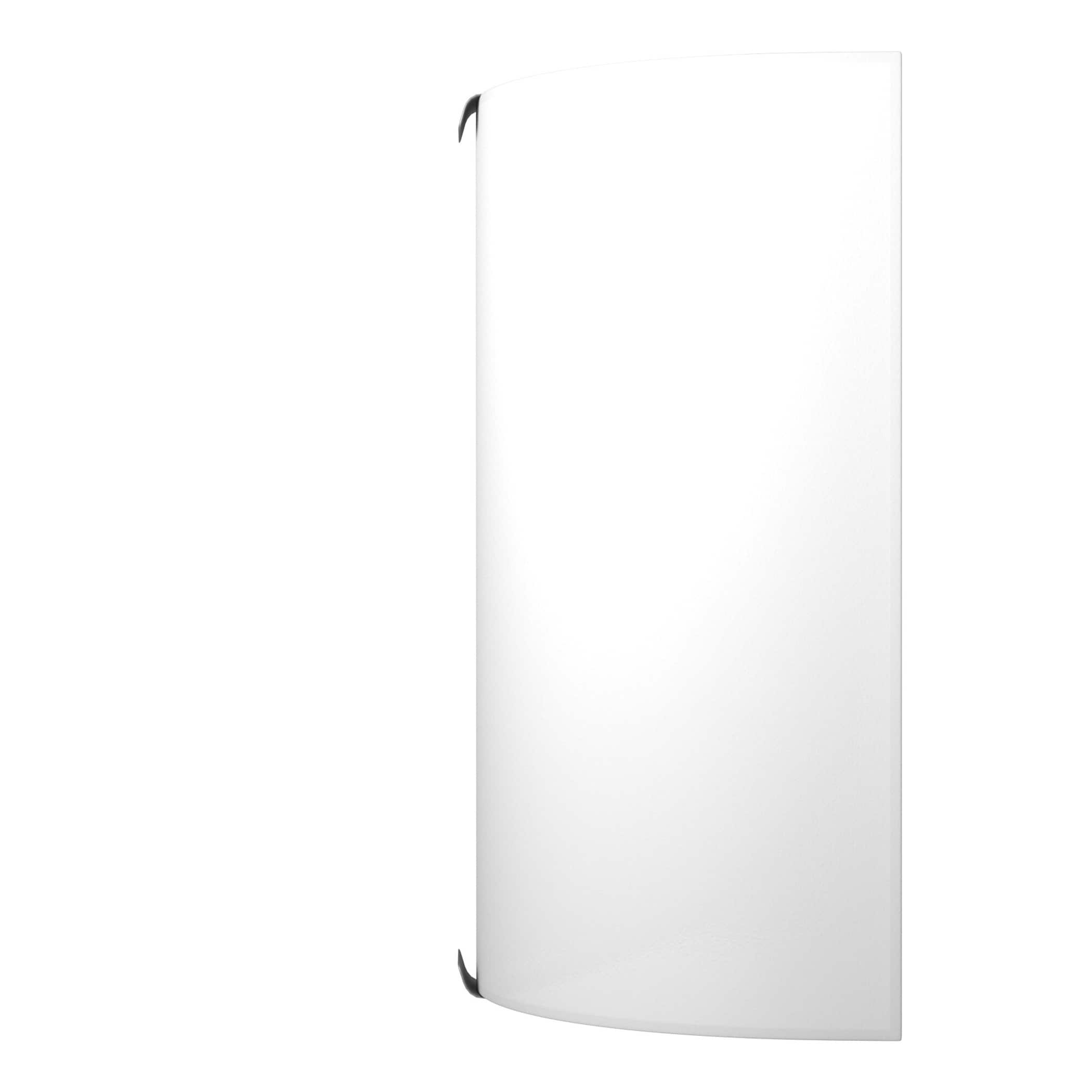 Grafik 8.25" Chrome Satin Glass Dimmable Wall Sconce