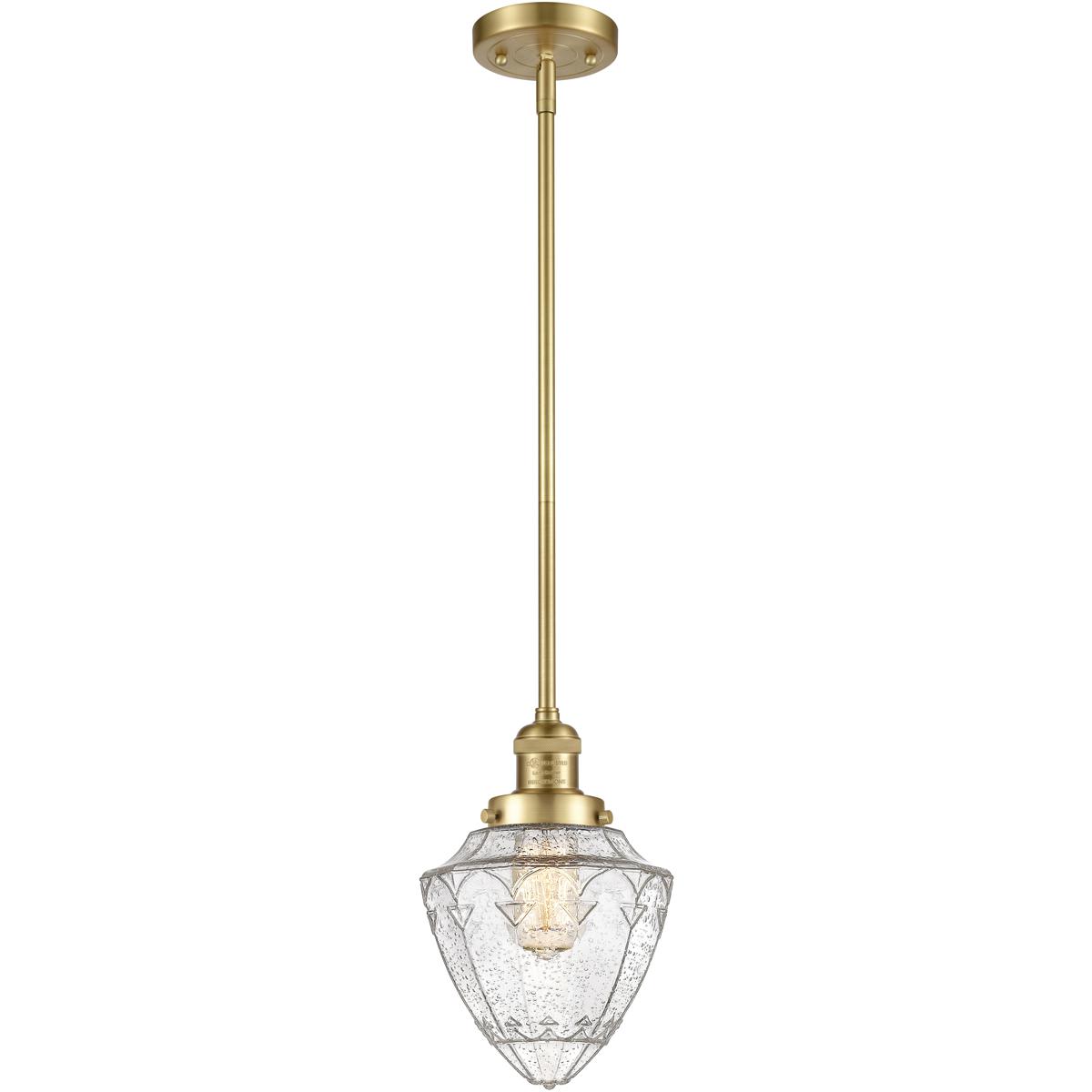 Innovations Lighting 201S-SG-G664-7-LED 201S-SG-G664-7-LED Franklin Restoration Bullet Mini Pendant