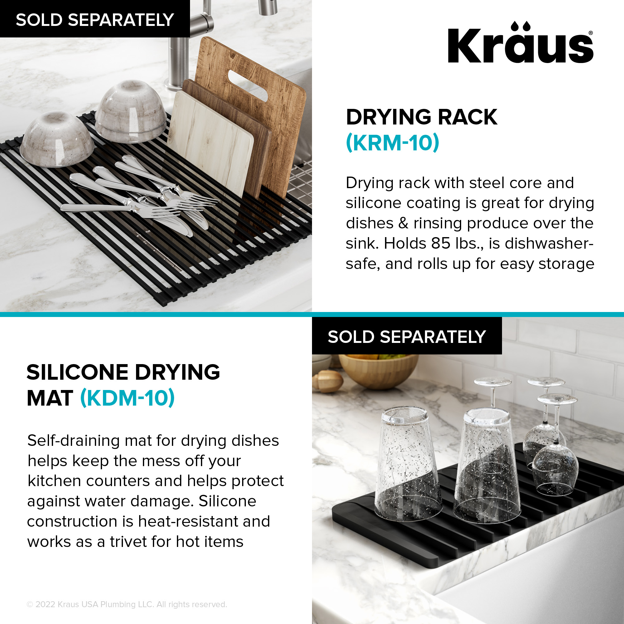 Kraus KE1US32GWH Kitchen-Sinks - View #12