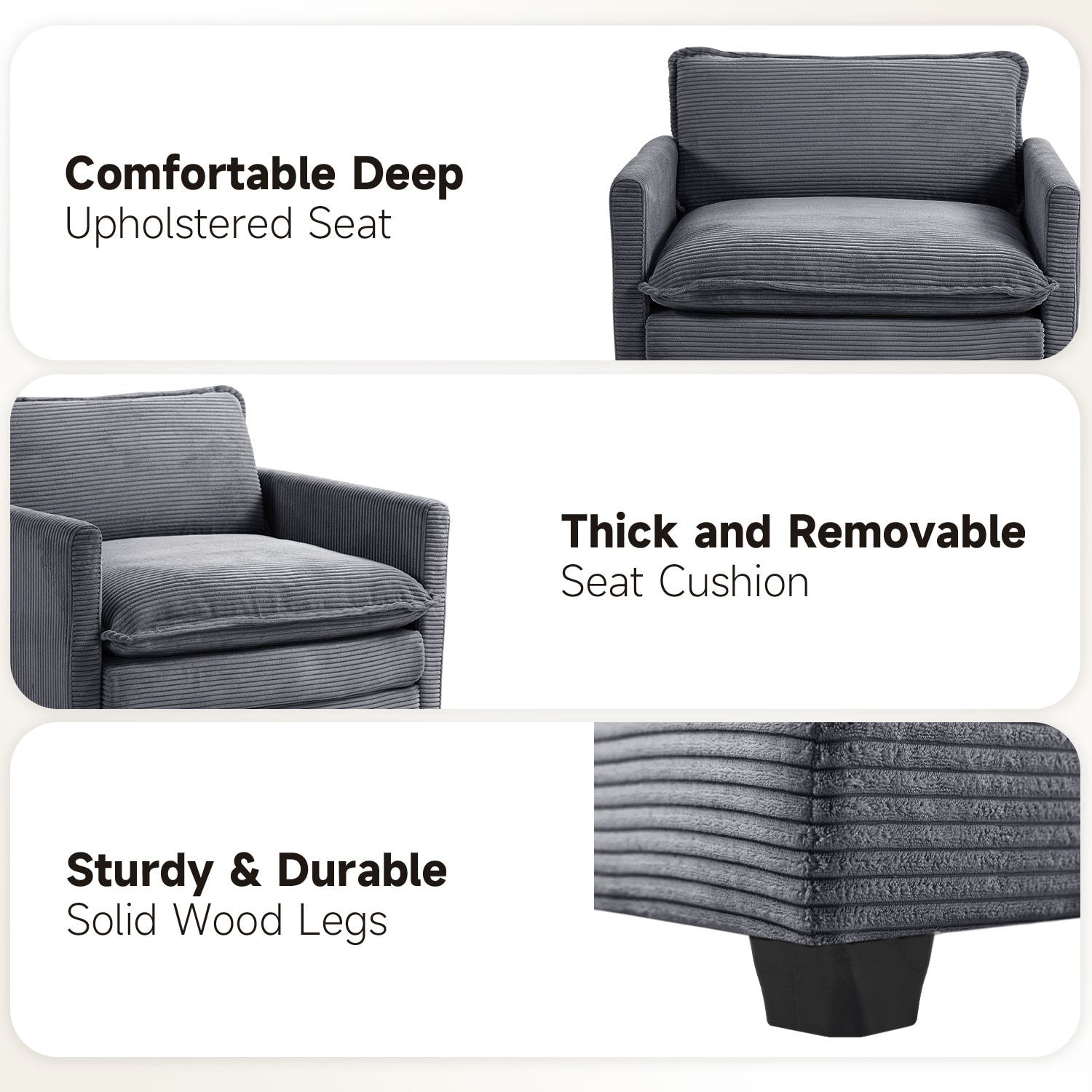 JEAREY XZBY-ZH Sofas-Loveseats - View #5
