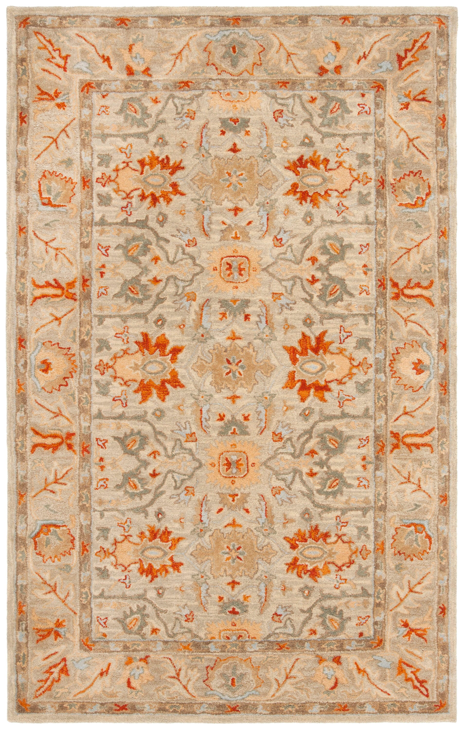 Antiquity Hand-Tufted Beige Area Rug