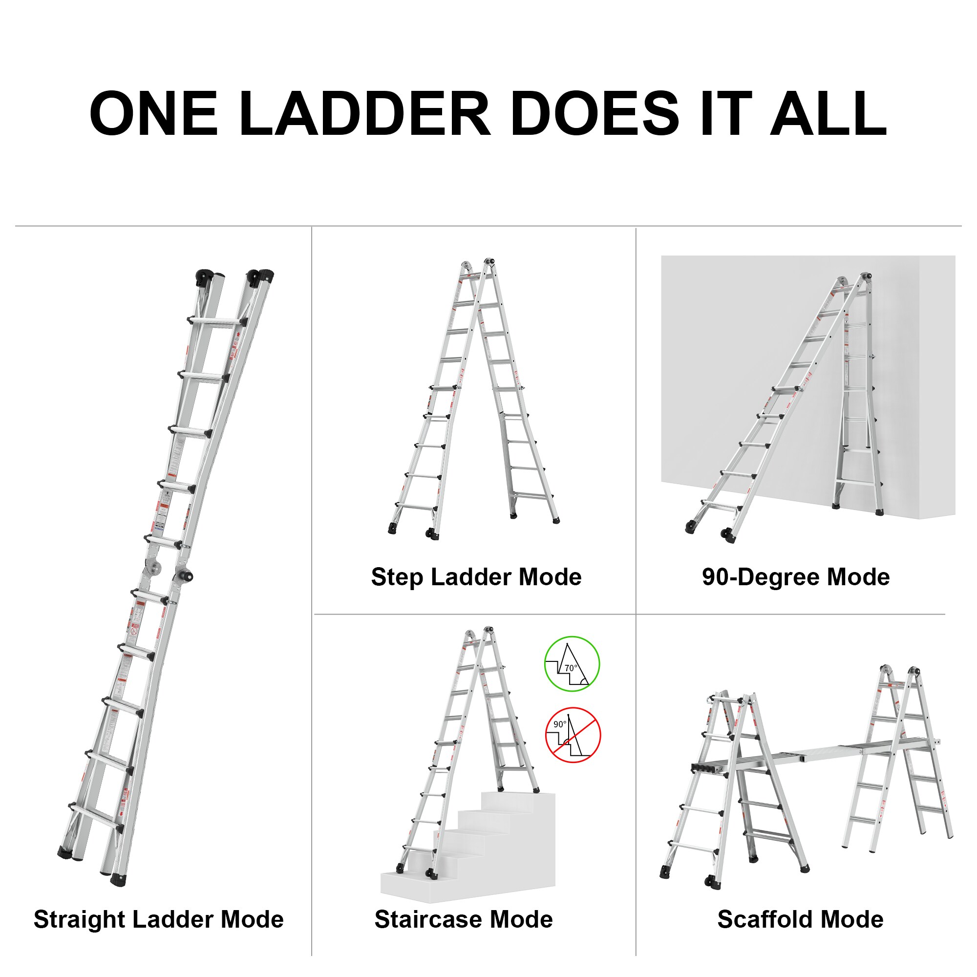 Tatayosi DJ-P201199 Step-Ladders - View #4