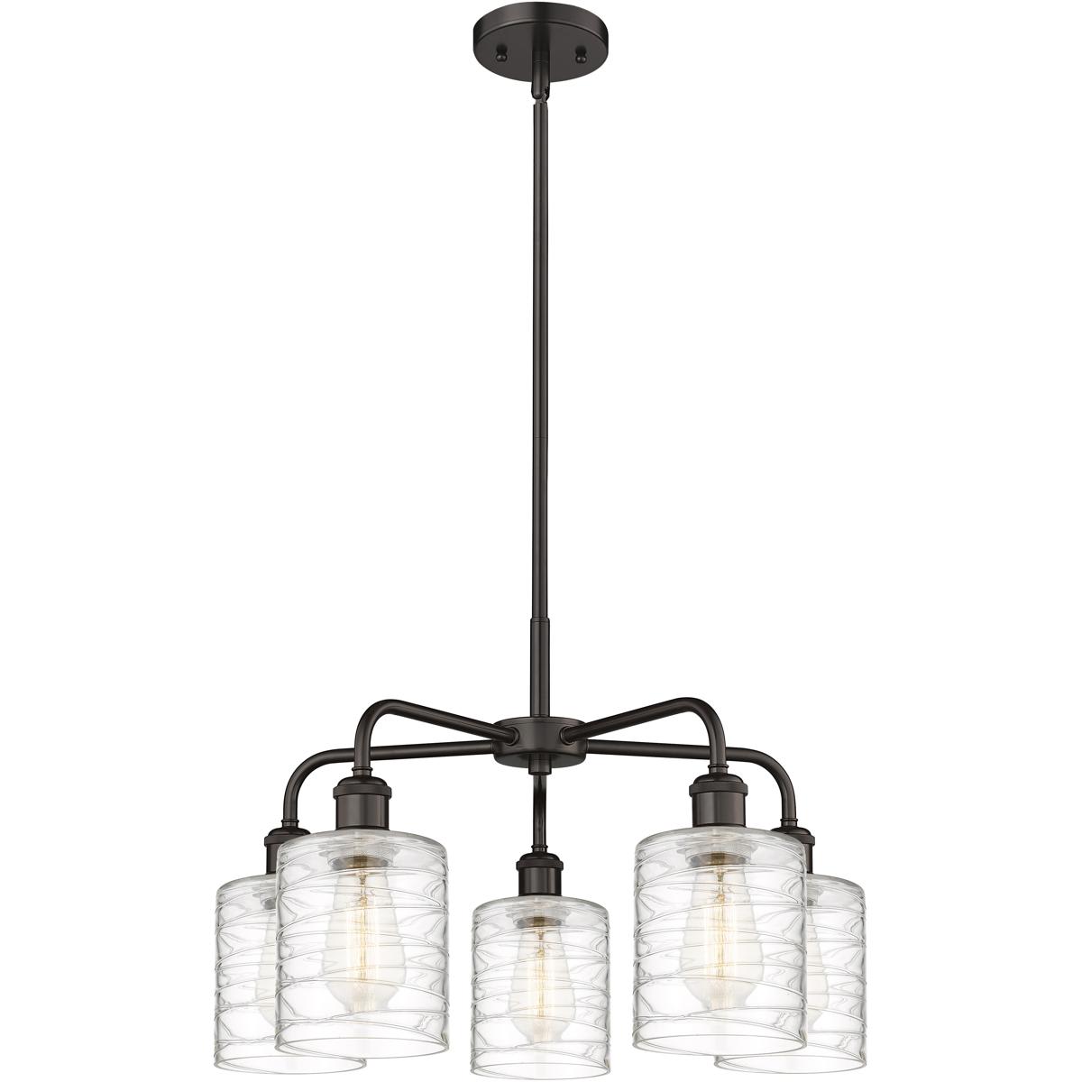 Innovations Lighting 516-5CR-OB-G1113 Cobbleskill Chandelier Oil Rubbed Bronze #516-5CR-OB-G1113