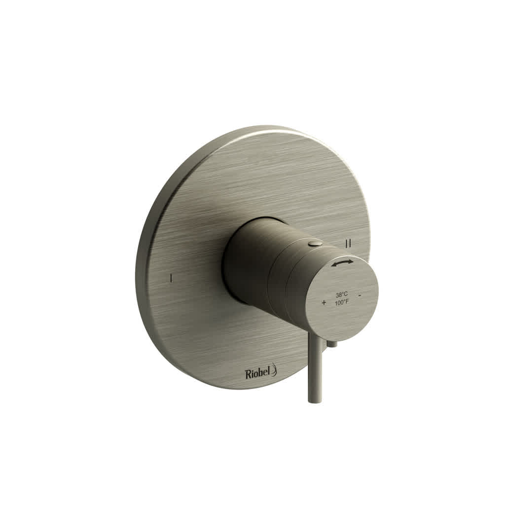 Riobel Pallace 2-Handle Shower Trim Kit in Brushed Nickel