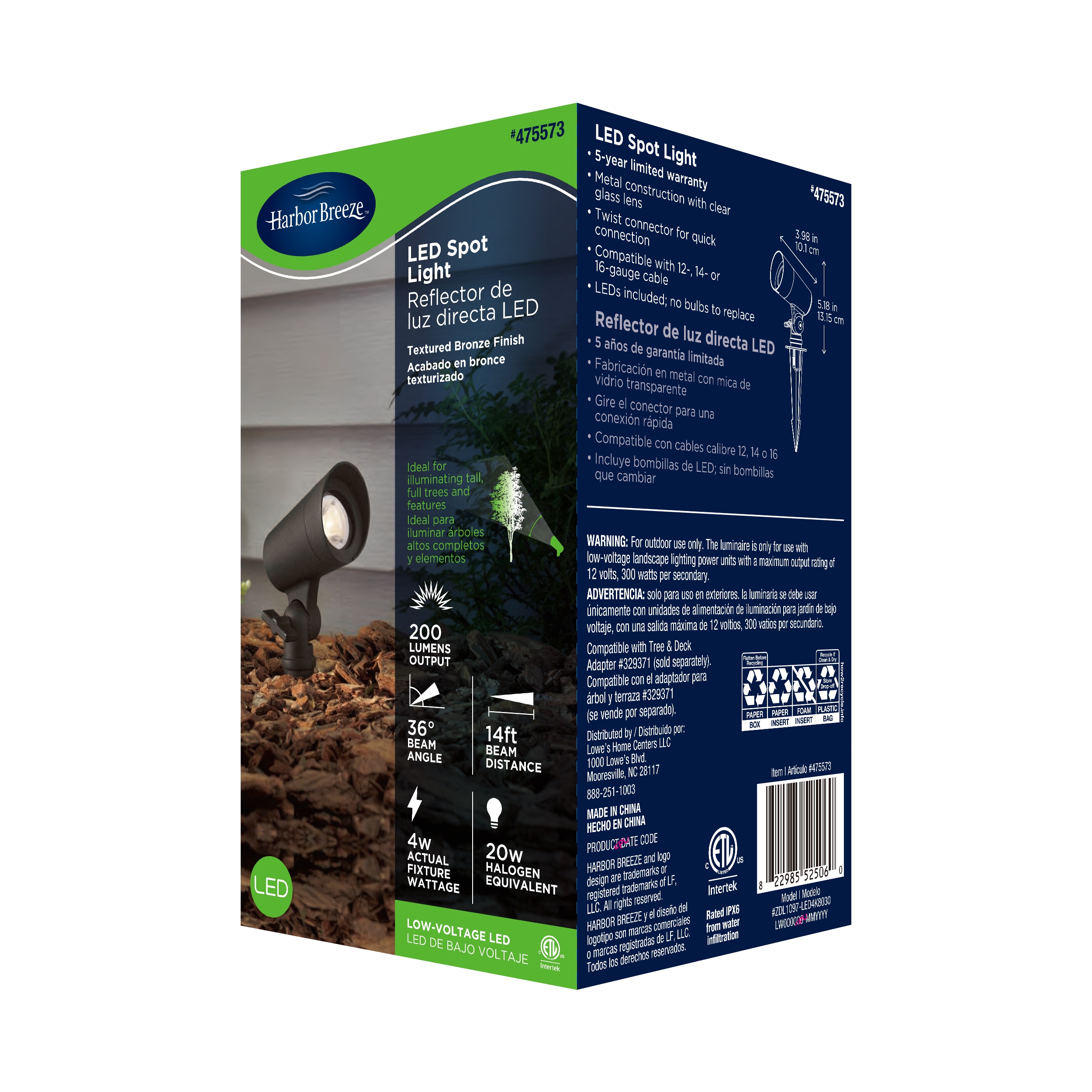 Harbor Breeze ZDL1097-LED4K8030 Spot-Lights - View #10