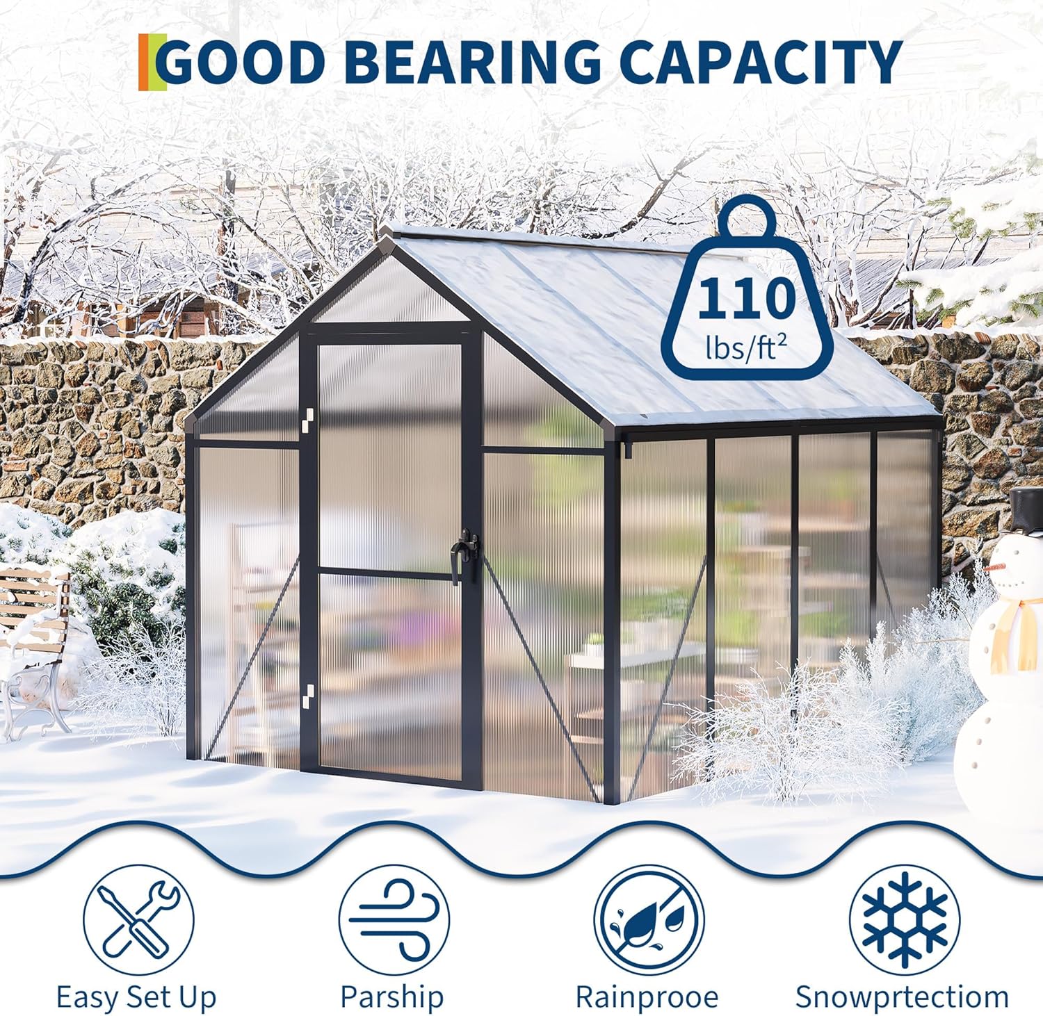 Qeetex DHZ-PHO-15HNZKNA greenhouses - View #7