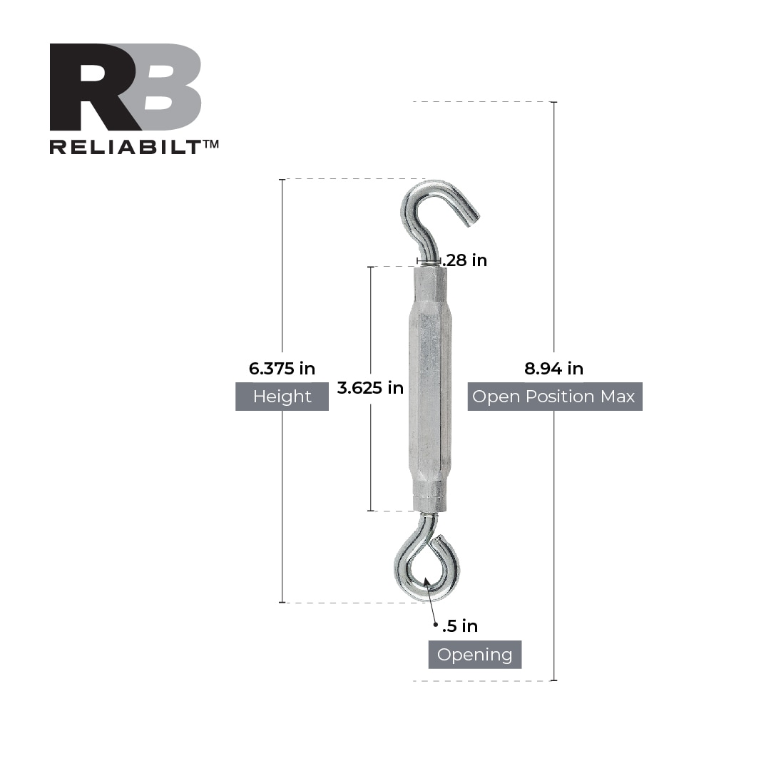 RELIABILT N101-443 turnbuckles - View #3