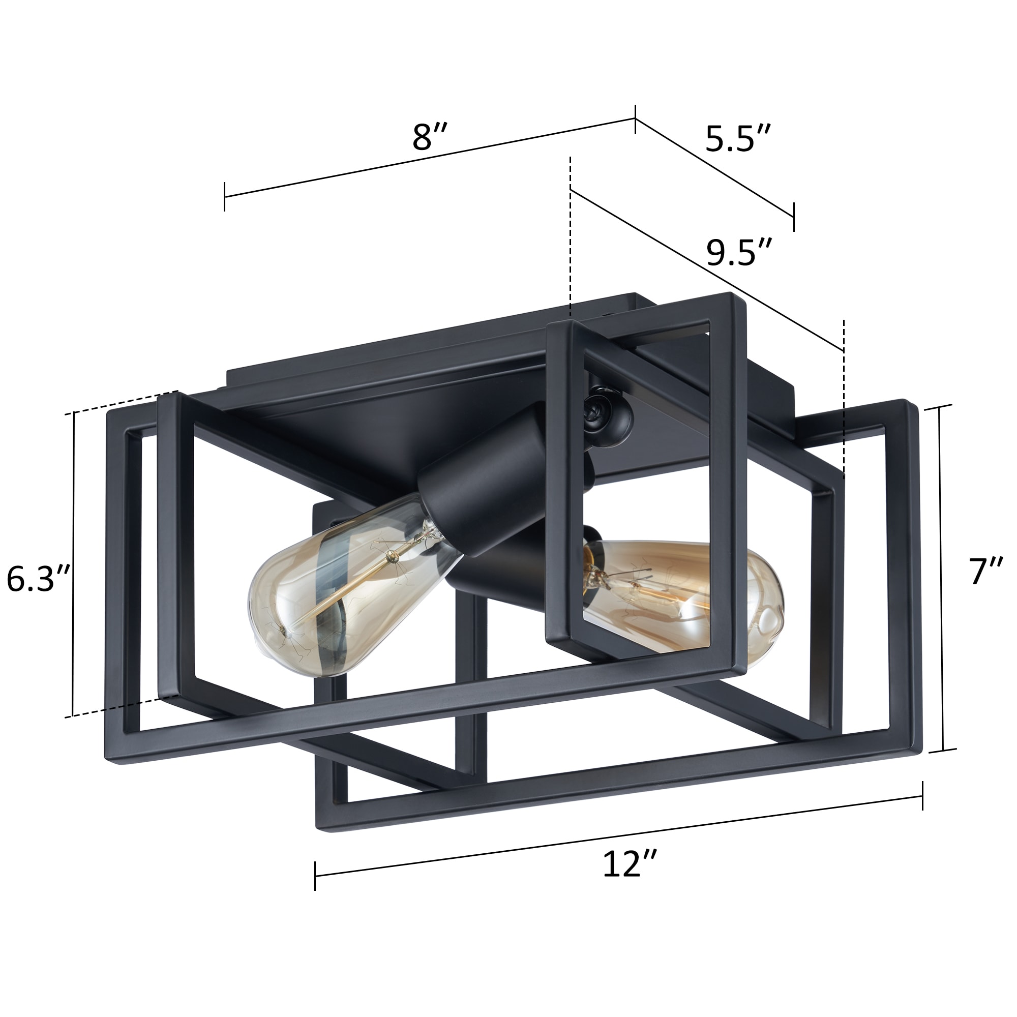 CO-Z HCF-1605-BK flushmounts - View #8