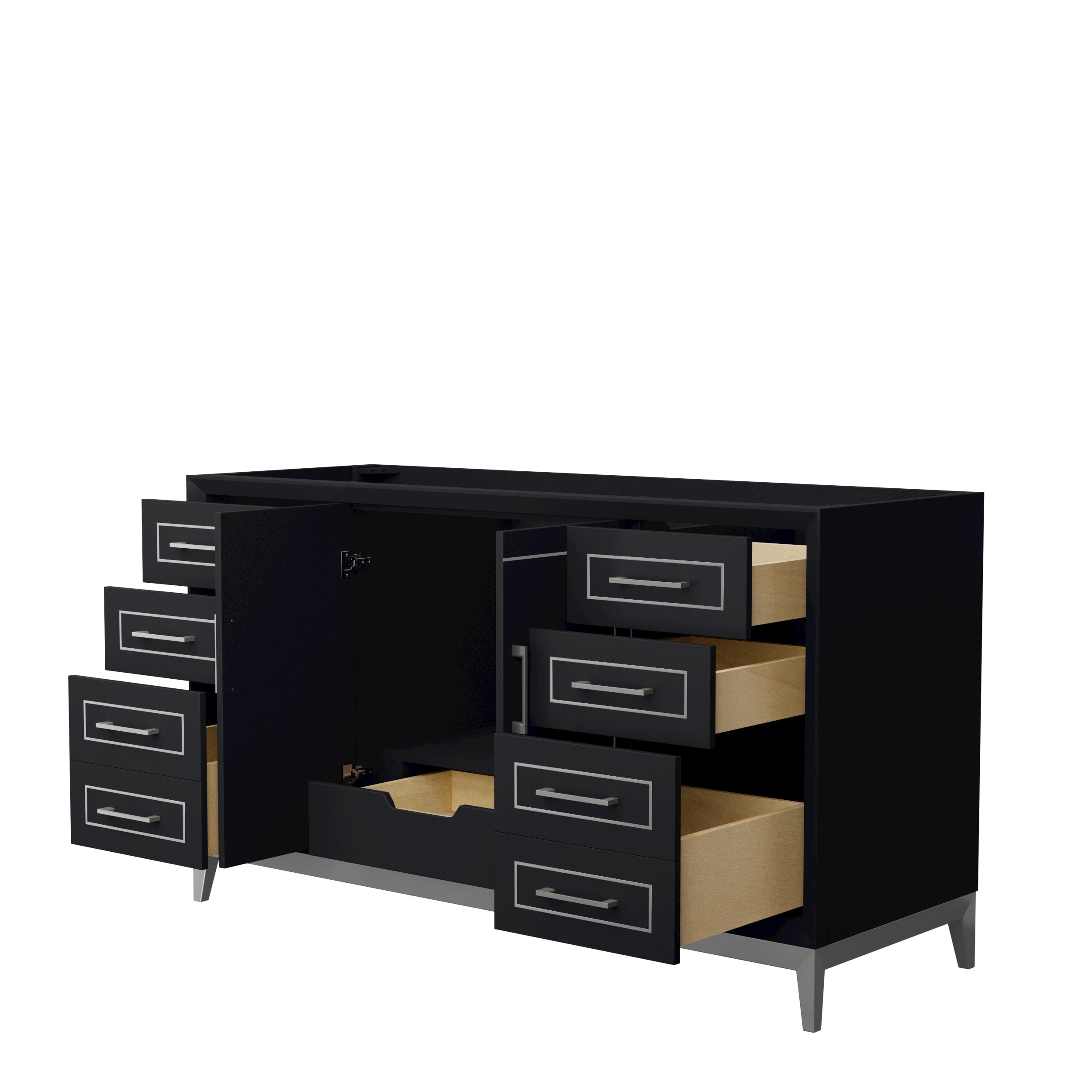 Wyndham Collection WCH515160SBKCXSXXMXX vanities - View #2