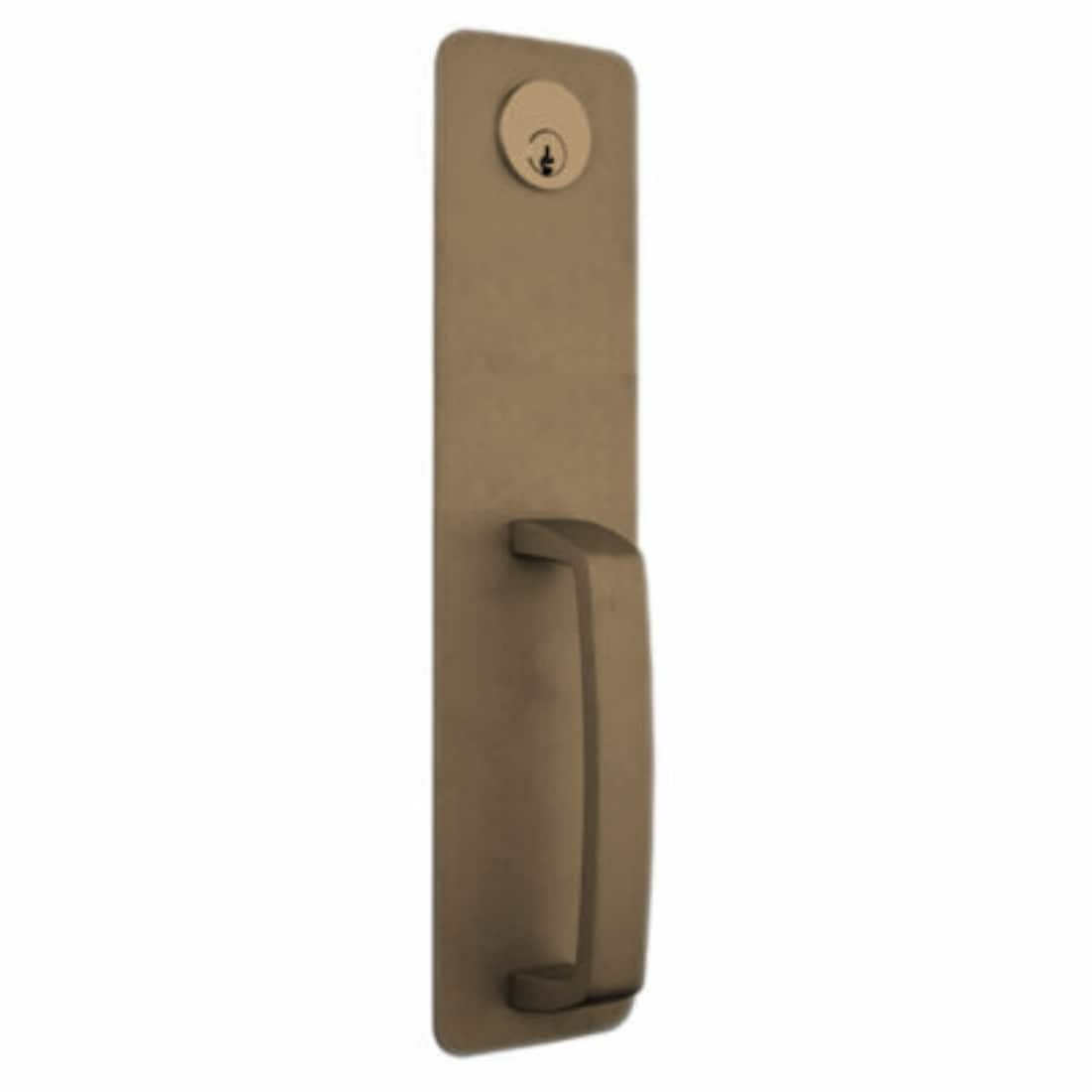 Global Door Controls TH1100-NLEDDU Latch Handleset Duronodic